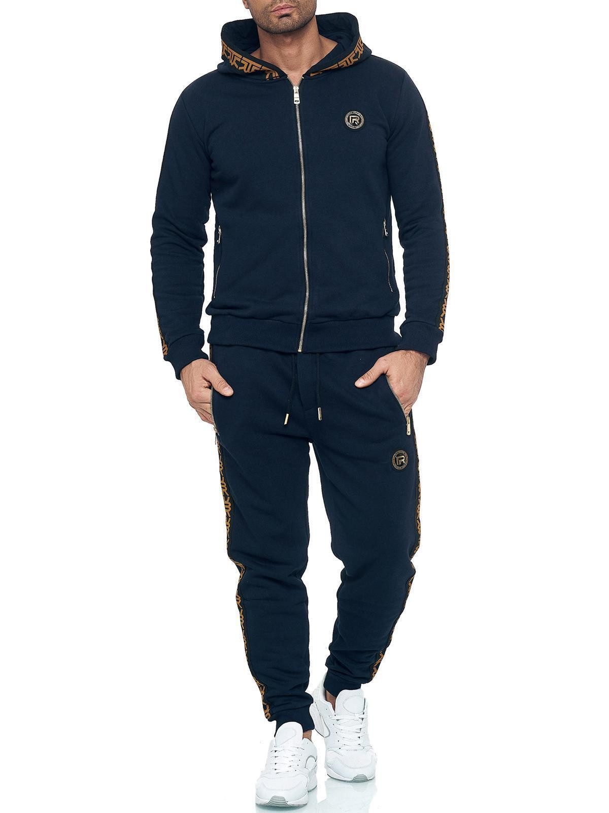 RedBridge Jogginganzug Red Bridge Herren Jogginganzug Sweat Suit Set Jacke günstig online kaufen