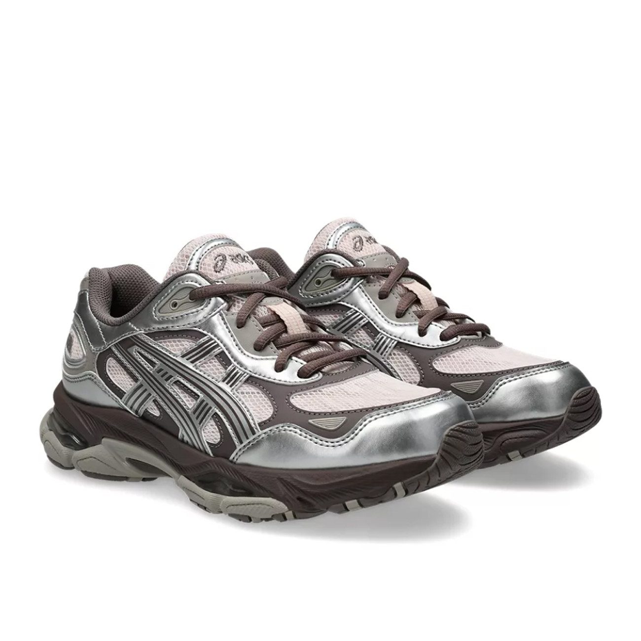 Asics Asics Gel-NYC Damen Pink Cloud Pure Silver Sneaker – Bild 4 von 4