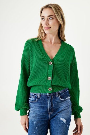 Strickjacke jolly green Garcia