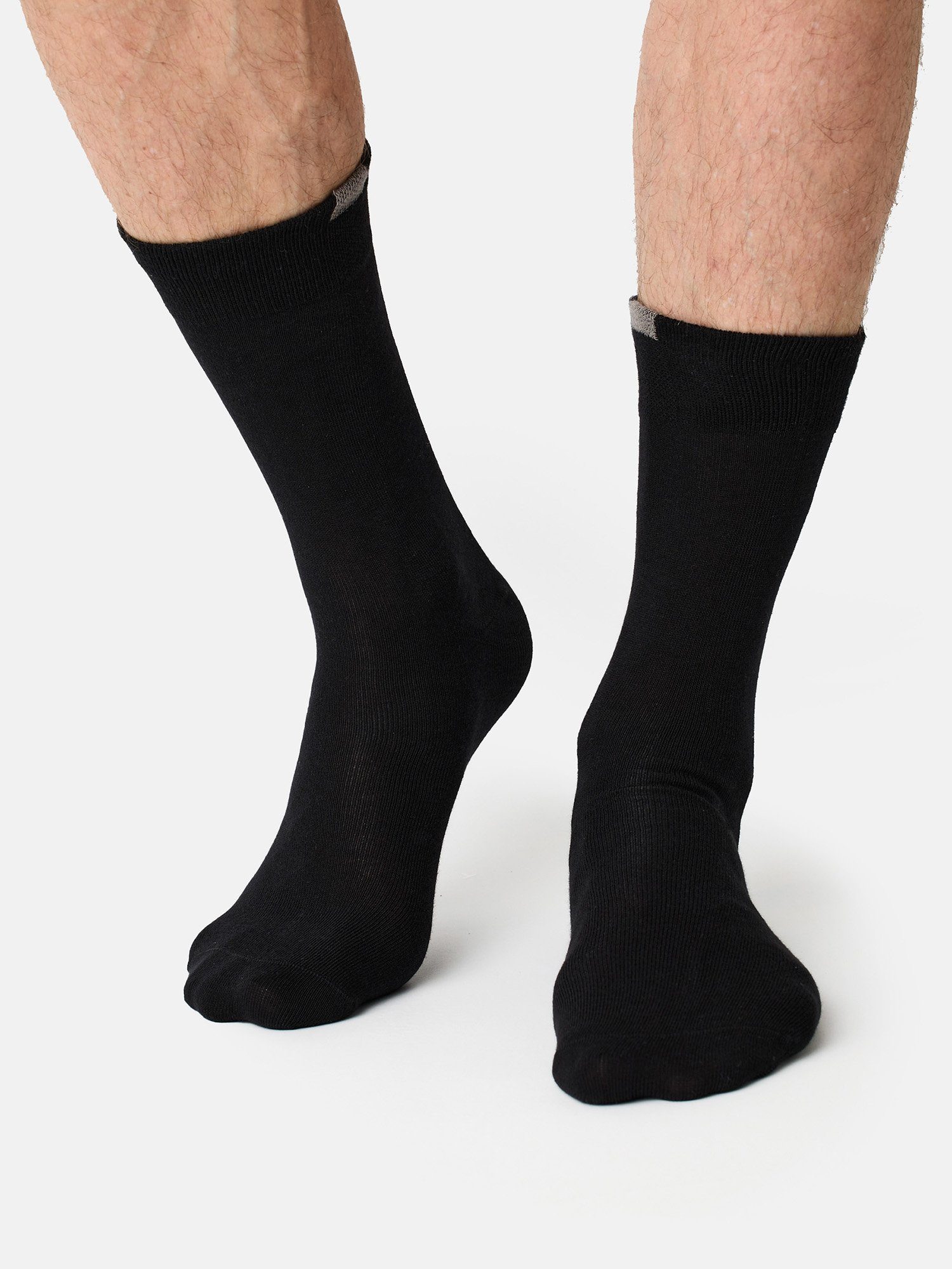 uni günstig (15-Paar) Passt Der Socken Basicsocken schwarz Nur Perfekt