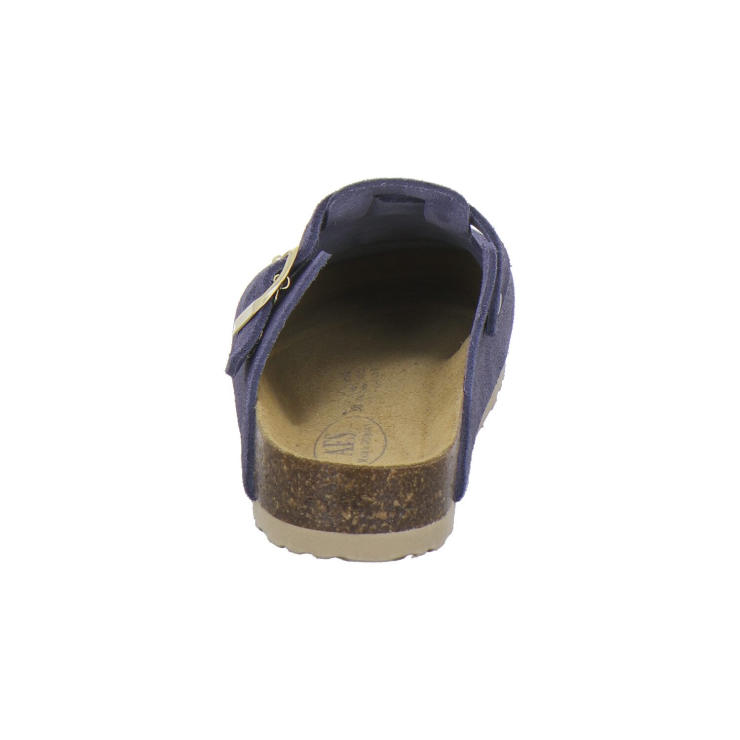 AFS-Schuhe 290053 Clogs Pantolette für Damen aus Leder mit Fußbett, Hausschuhe Made in Germany