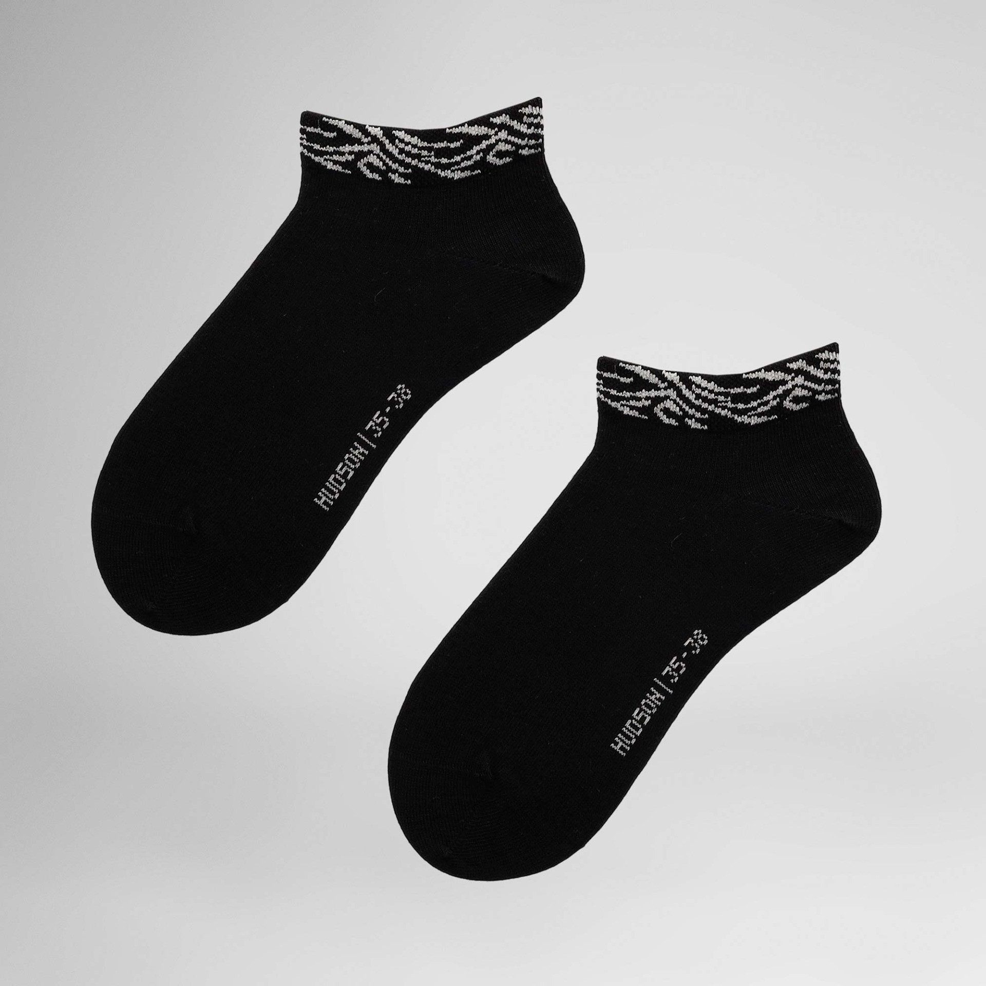 Hudson Basicsocken Zebra (1-Paar) Sneaker Socken mit Zebra-Muster