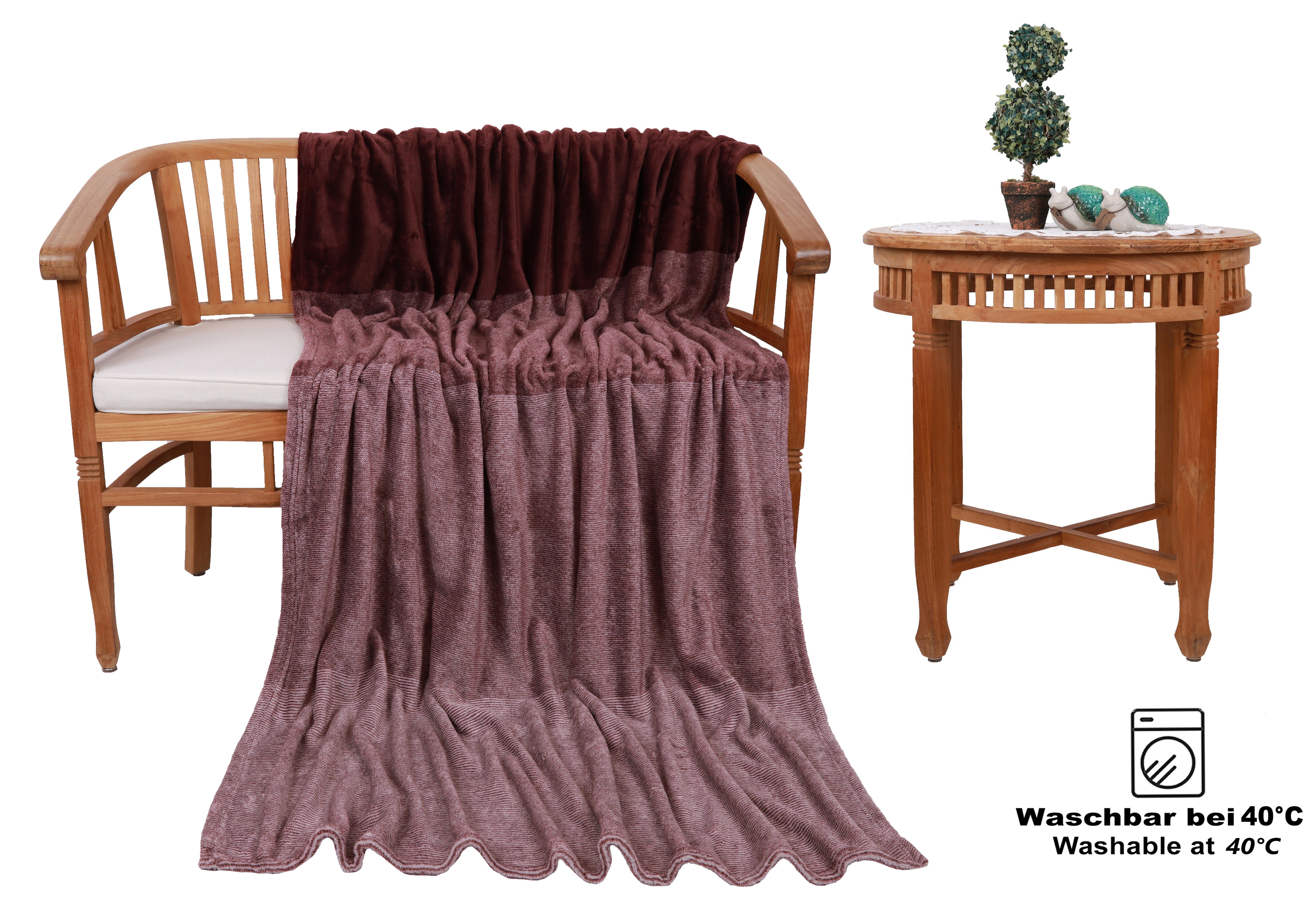 Wohndecke Kuscheldecke in der Geschenkverpackung Größe 140x190 cm, Betz, Wo günstig online kaufen