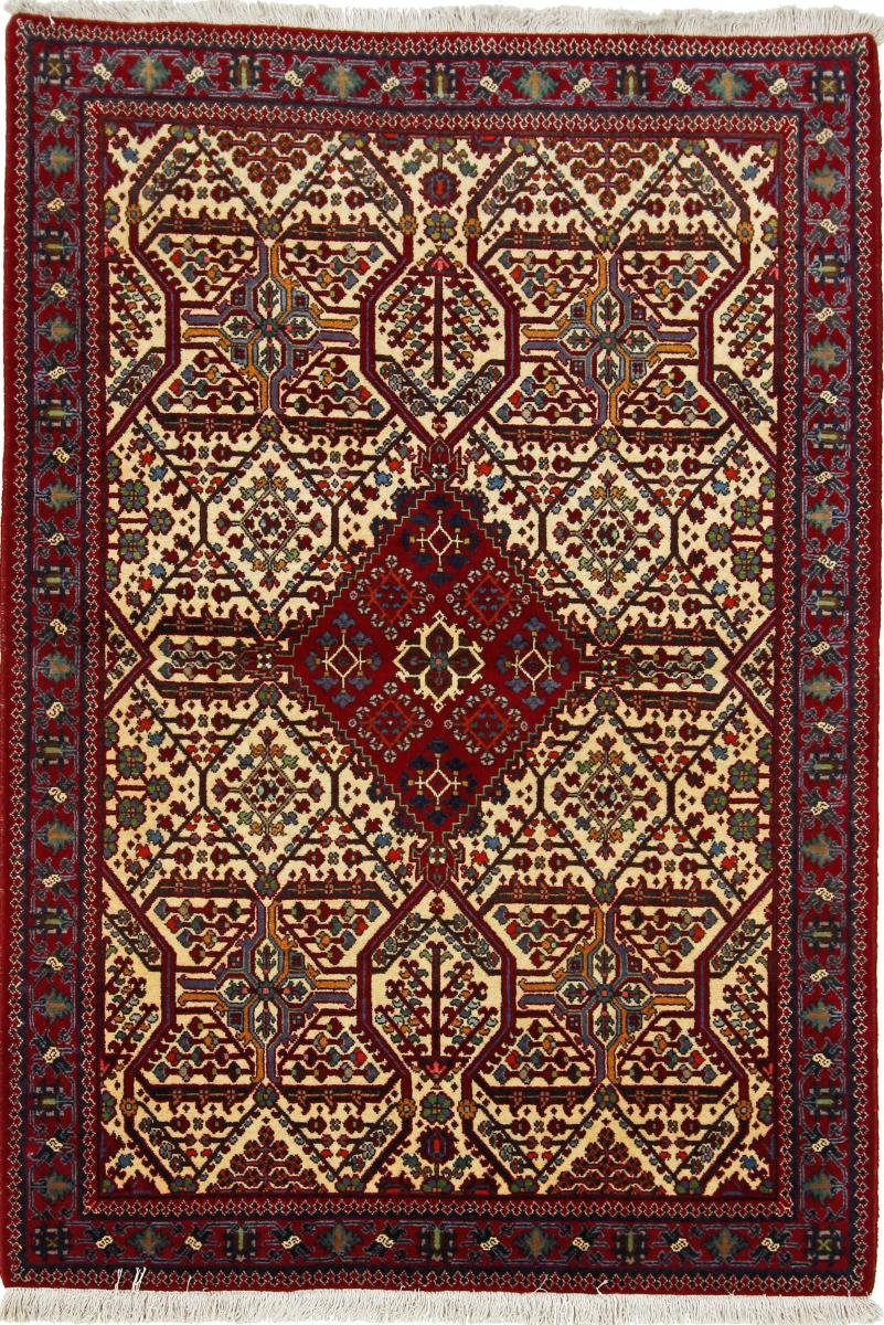 Orientteppich Khosroabad 111x160 Handgeknüpfter Orientteppich / Perserteppich, Nain Trading, rechteckig, Höhe: 8 mm