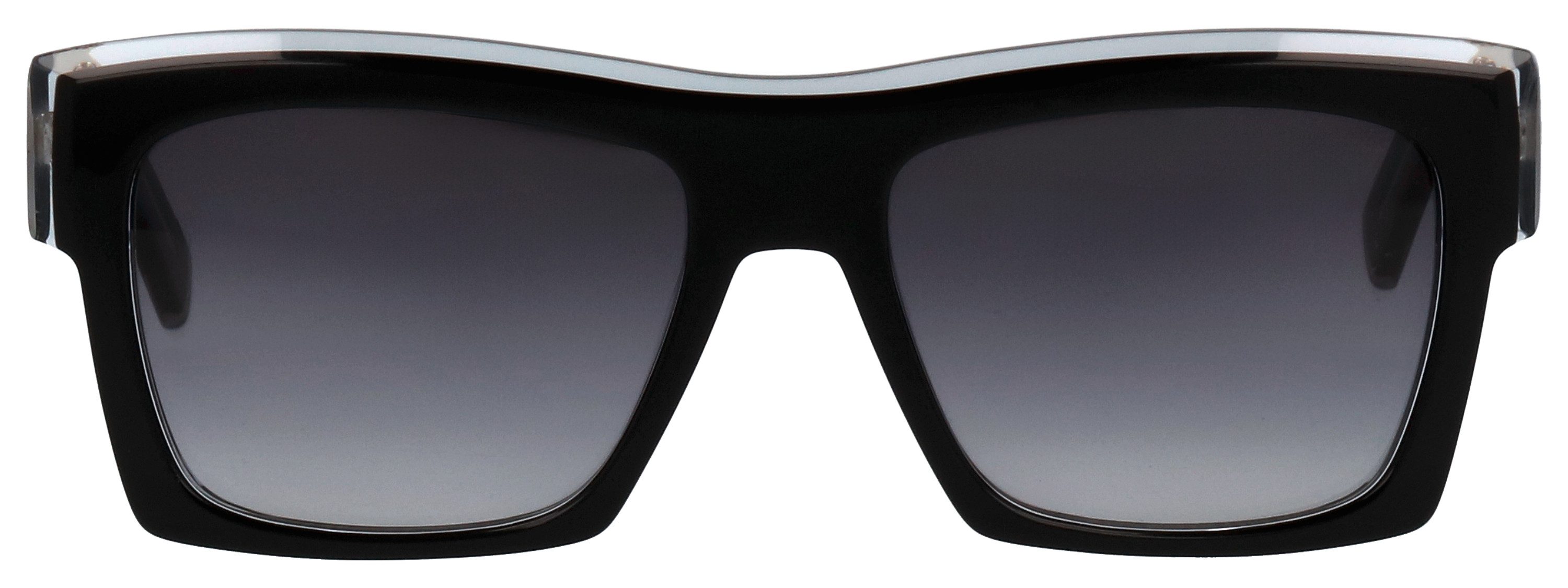 HUMPHREY´S eyewear Sonnenbrille Modell 588200 Form Karree/Eckig, Logoschriftzug auf Bügel, Kunststofffassung