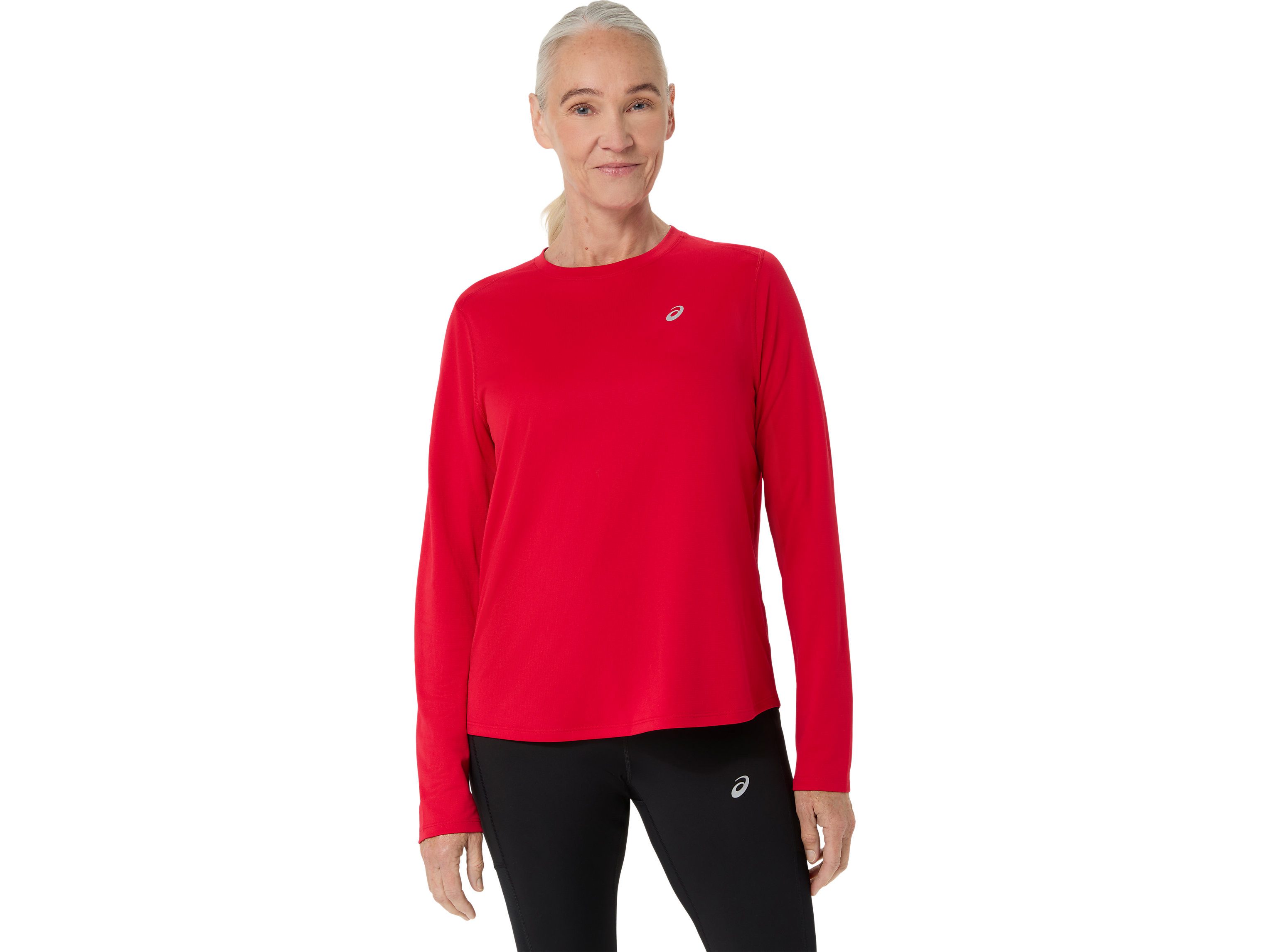 Asics Laufshirt ASICS CORE LS TOP Schnelltrocknend, Reflektierend, Leicht