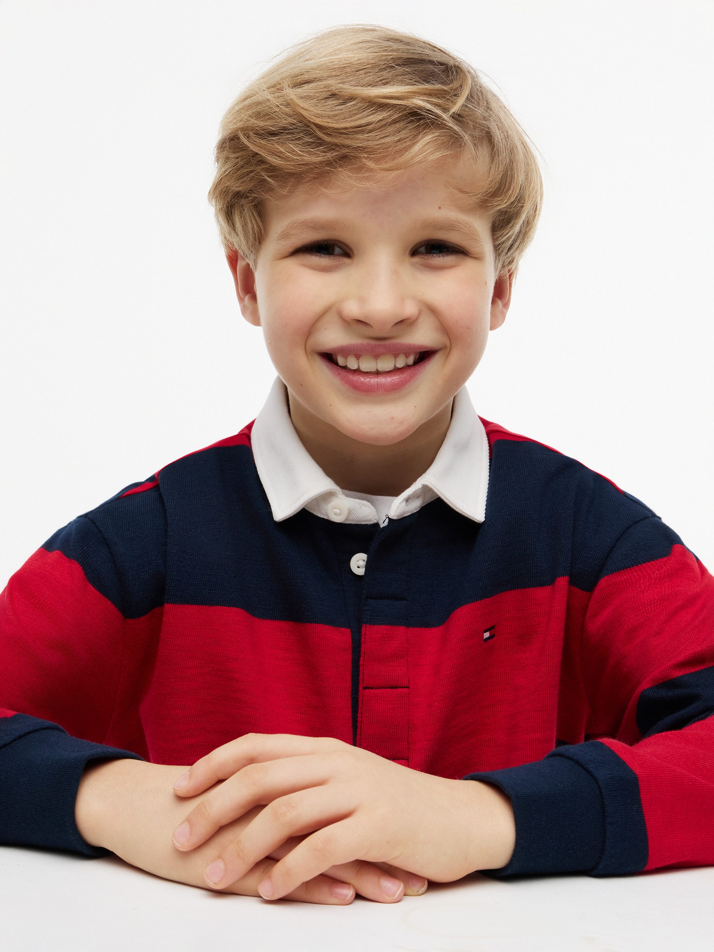Tommy Hilfiger Langarm-Poloshirt Kinder bis 16 Jahre