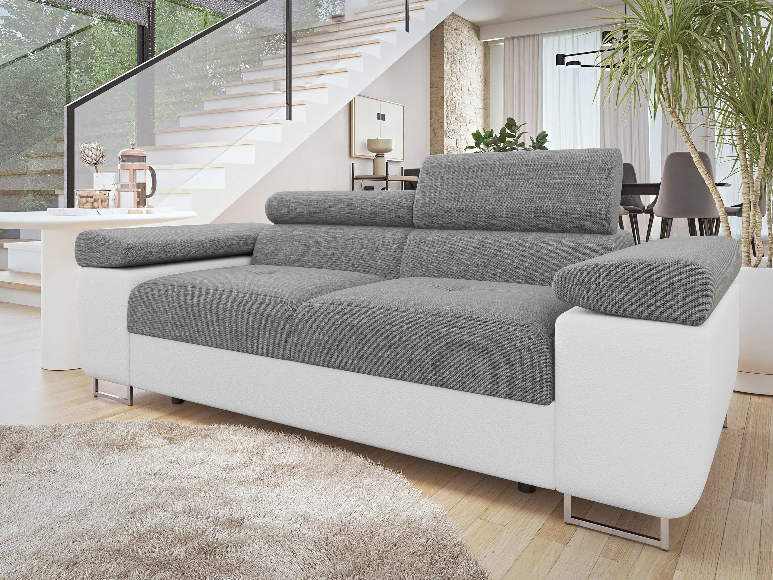 MIRJAN24 Sofa Torezio 2, Einstellbare Kopfstützen, günstig online kaufen