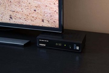 Sky Vision 150 T DVB-T2 HD Receiver (1080p Full HD, USB, HDMI, SCART, Coaxial)