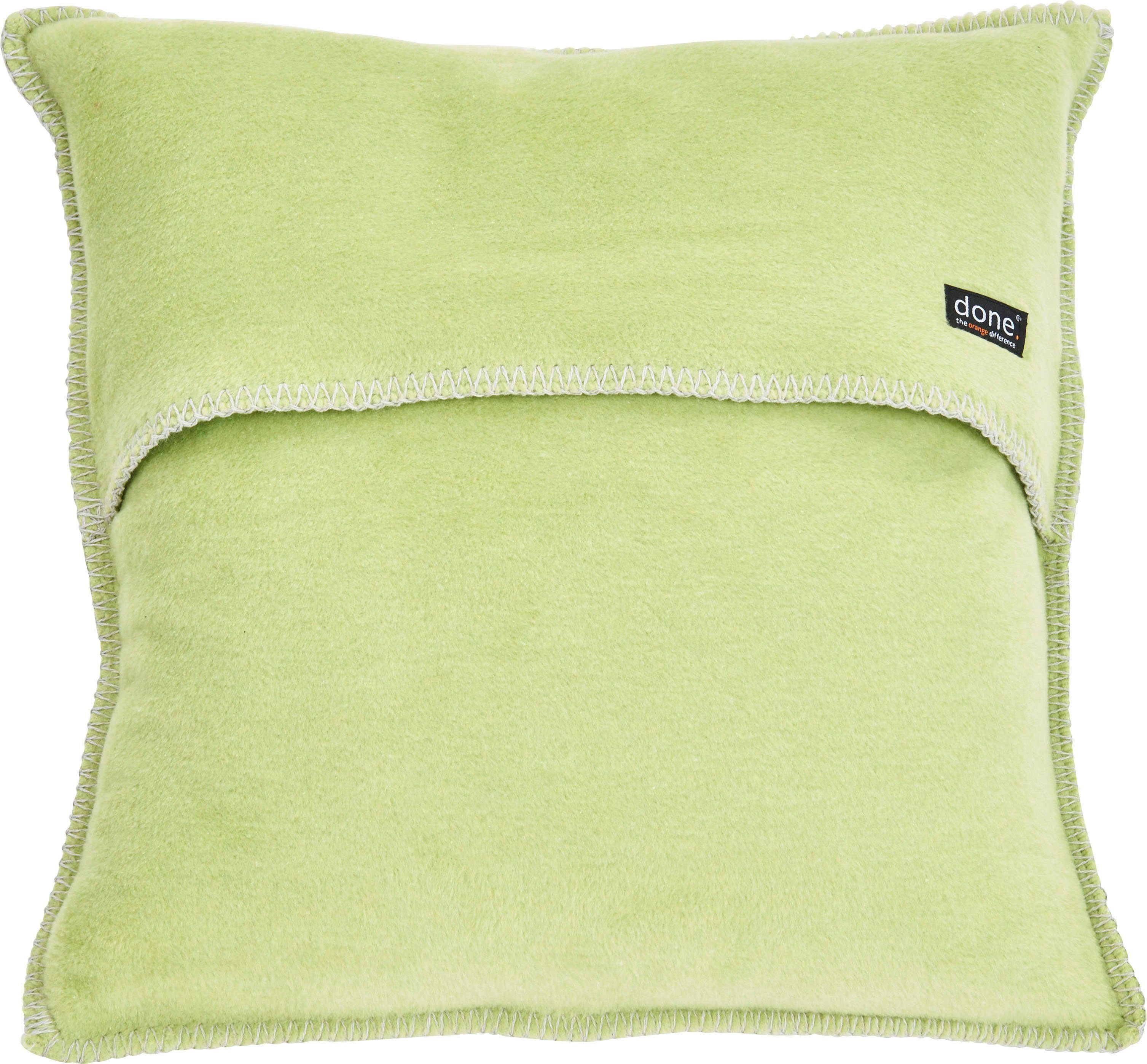 done.® Dekokissen Cozy, unifarben, Hotelverschluss, Kissenhüle günstig online kaufen