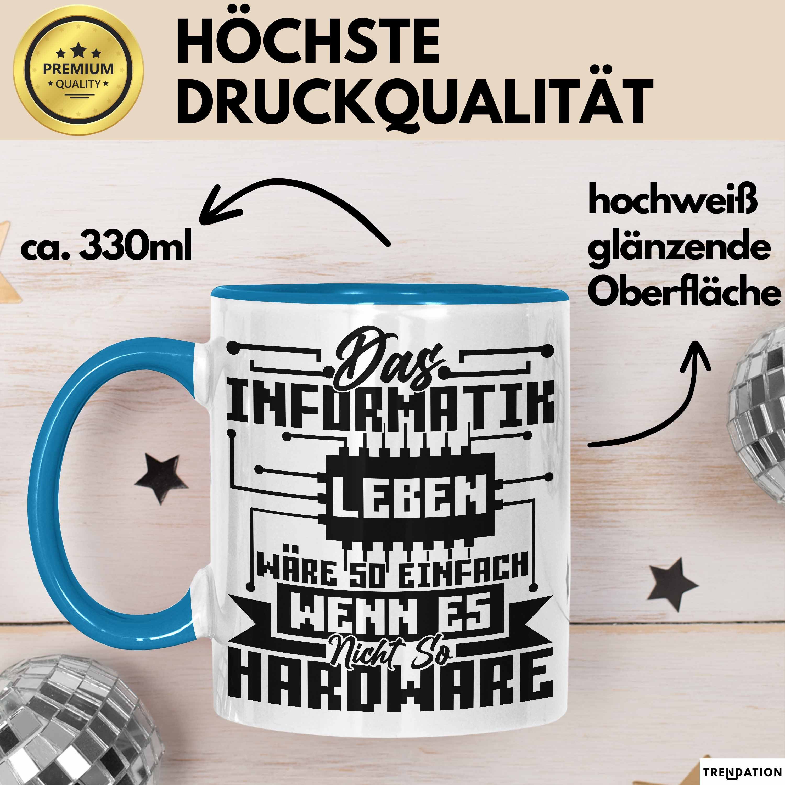 Trendation Tasse Informatiker Geschenk Tasse Programmierer Coder Hardware Informatik IT