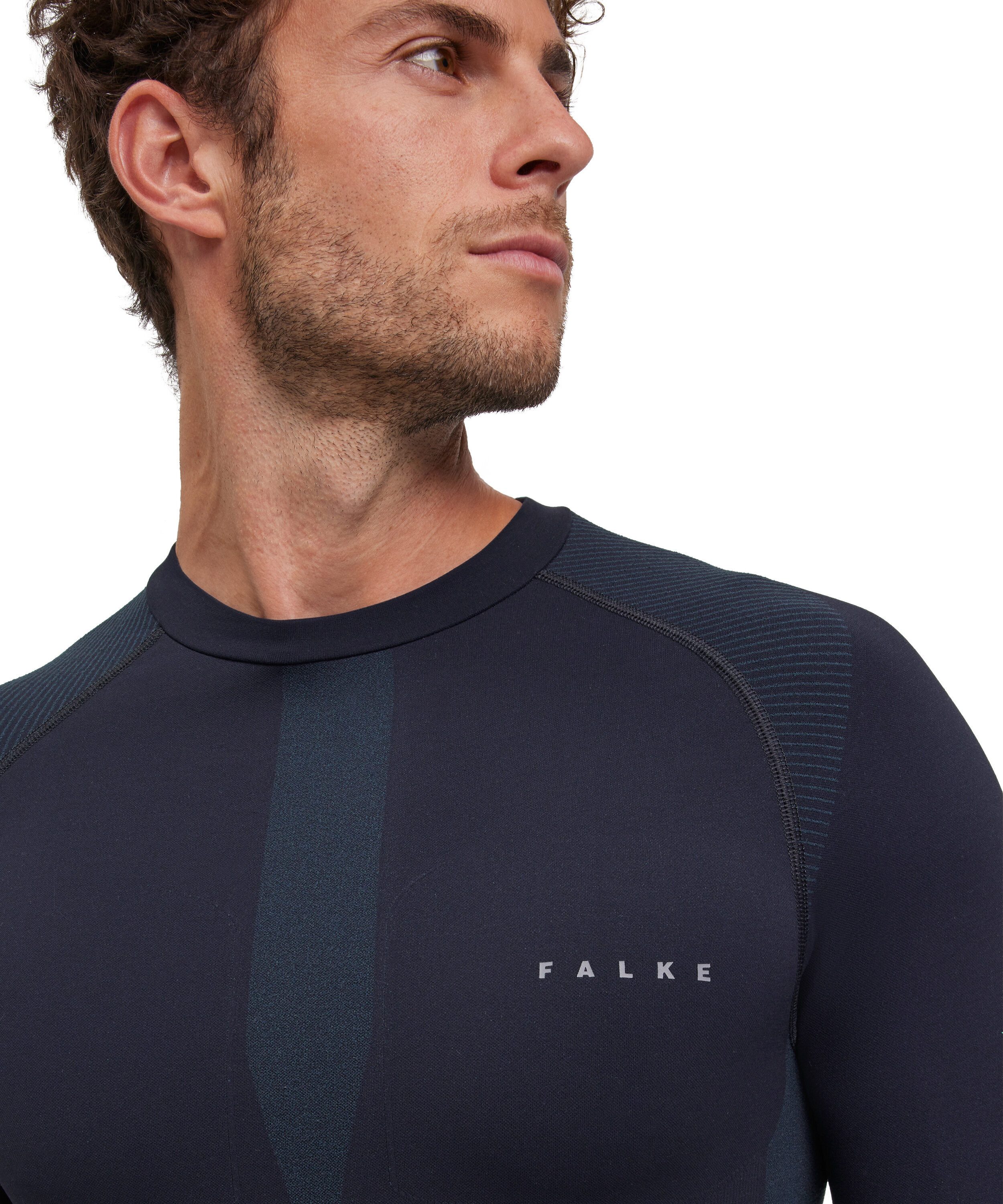 FALKE Funktionsshirt FALKE Langarmshirt (1-tlg., 1) thermoregulierend für warme bis kalte Temperaturen