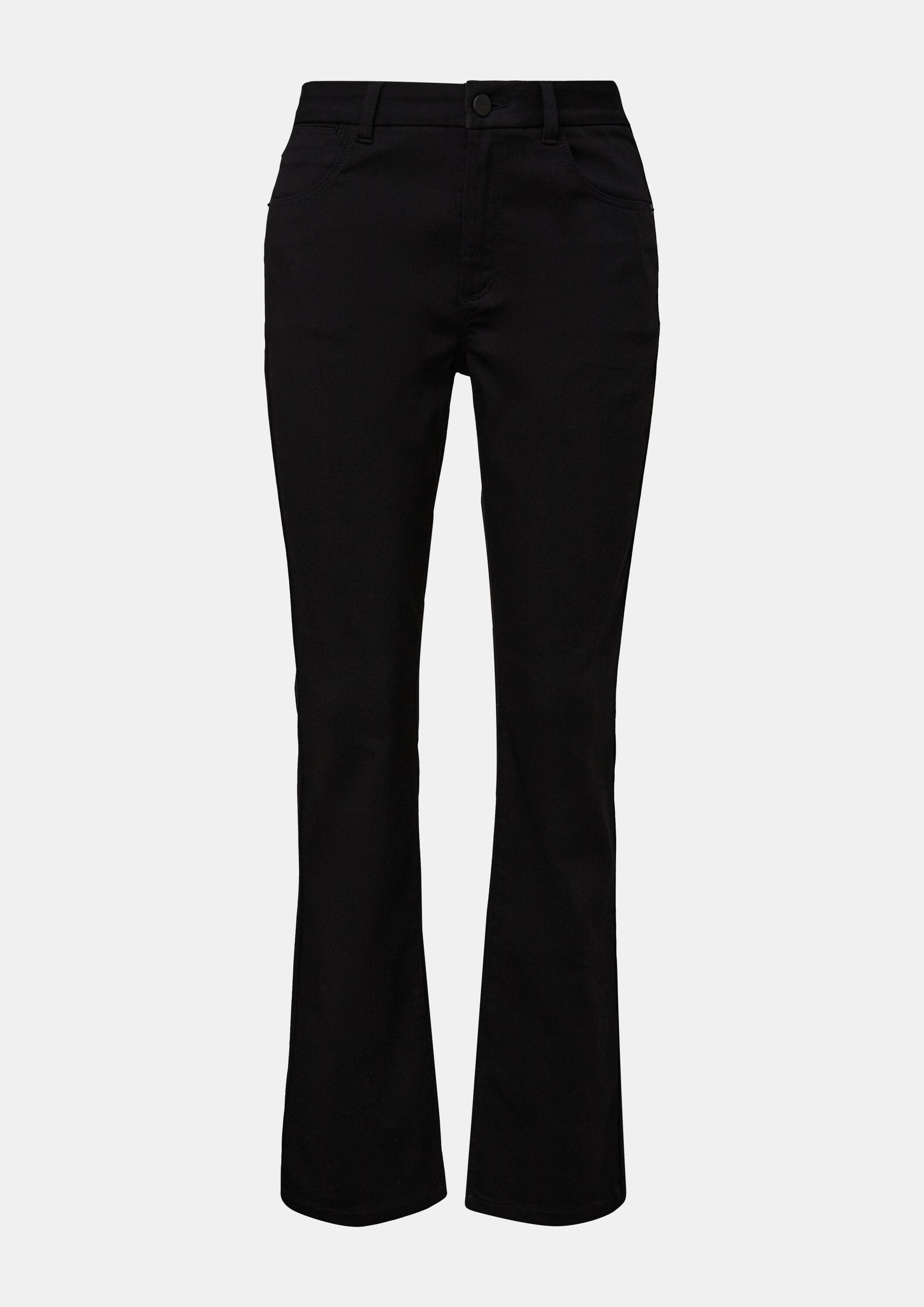 comma Bootcut-Jeans Jeans-Hose Regular: Hose mit Flared leg