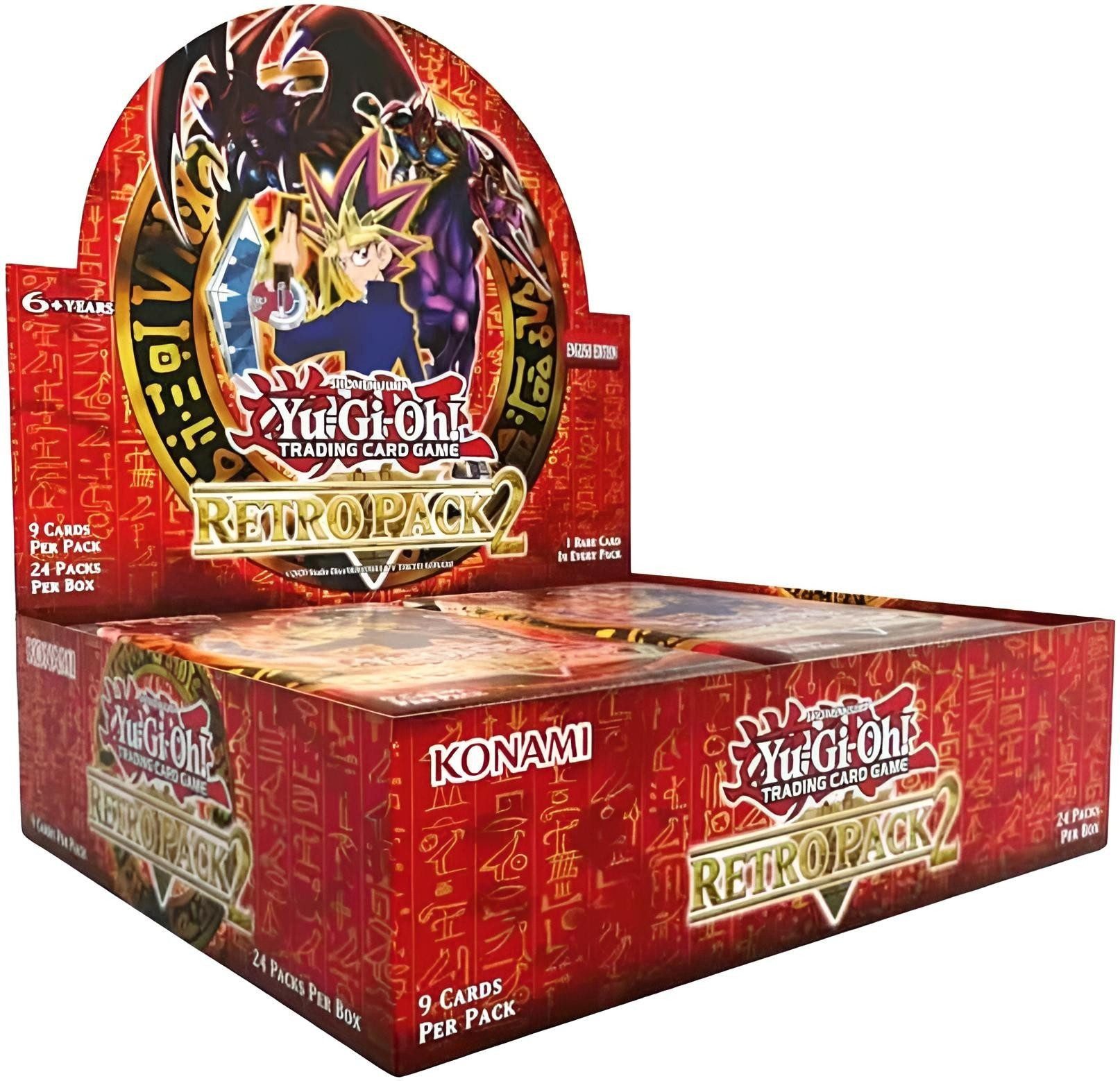 Konami Spiel Yu-Gi-Oh! Retro Pack Display 24 Booster EN – KONAMI