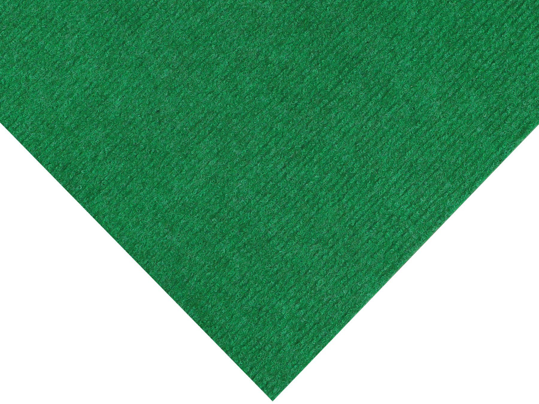 MALTA, Uni-Farben, 2,5 Höhe: mm, grün in Nadelvliesteppich Nadelvlies strapazierfähig, rechteckig, Textil, Teppich, Kurzflor Primaflor-Ideen