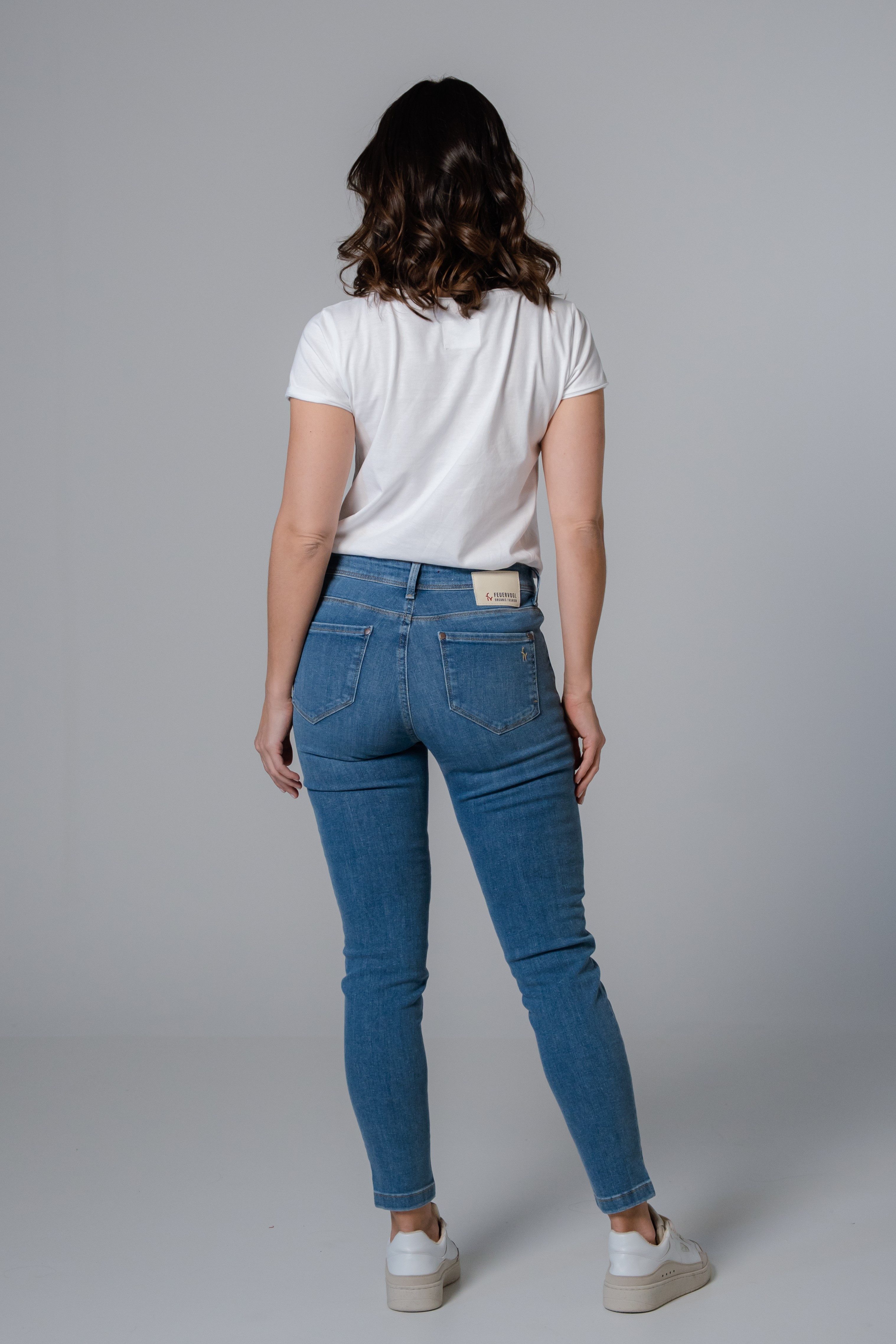 Feuervogl Ankle-Jeans fv-Lot:ta, Skinny, Medium Waist 5-Pocket-Style