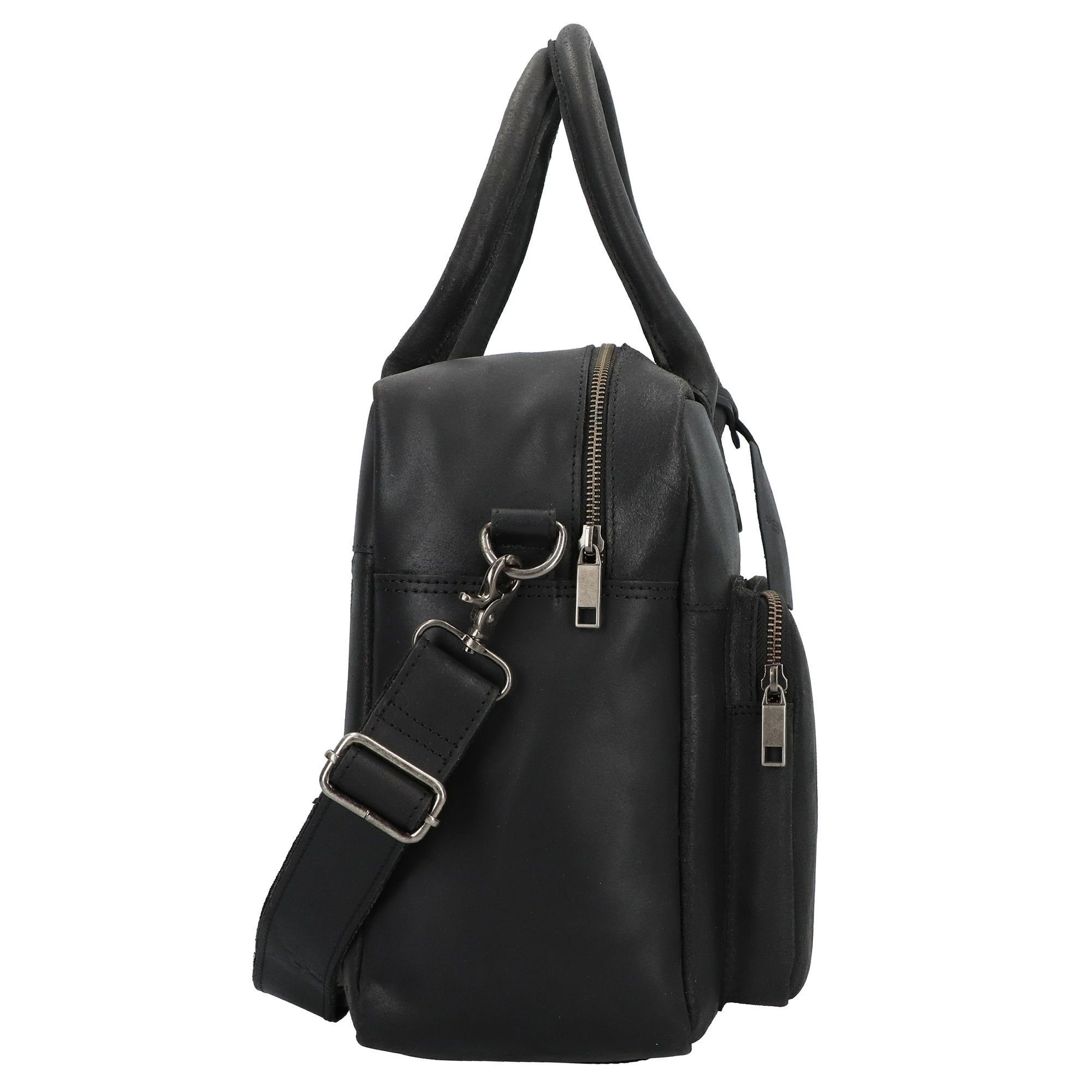 Burkely Aktentasche Vintage, Leder
