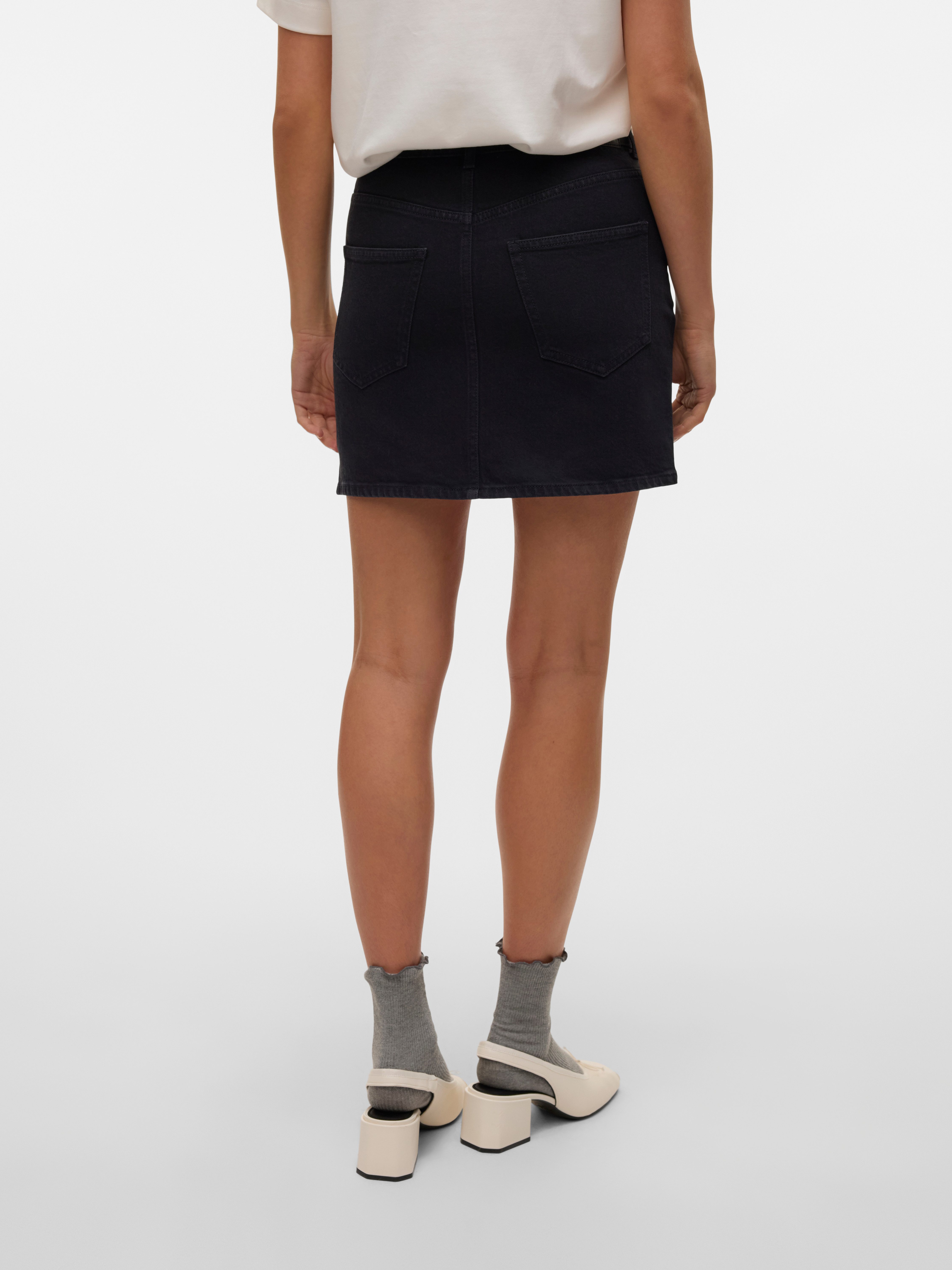 Vero Moda Jeansrock VMTESSA HR SHORT DNM SKIRT MIX GA NOOS Baumwollmischung