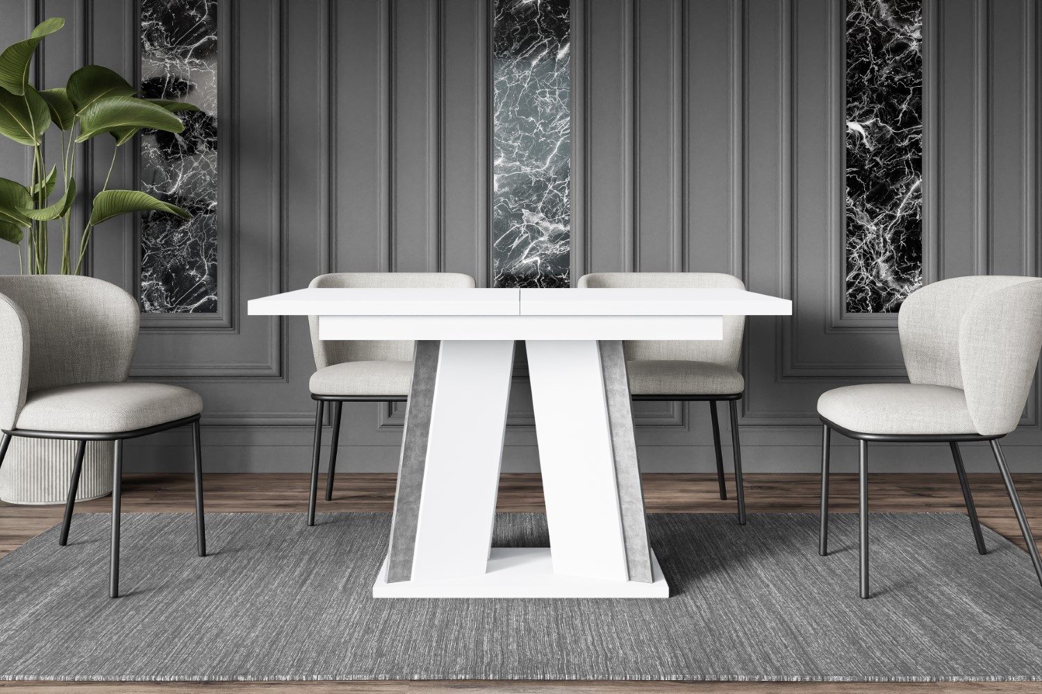 ALTDECOR Esstisch BRIO (Esstisch ausziehbar, Esszimmertische, günstig online kaufen