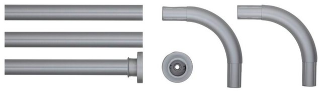 Duschvorhangstange »Seallux«, Sealskin, Ø 28 mm, kürzbar, Länge 90 cmDuschvorhangstange in Winkel-, L- oder U-Form-Otto