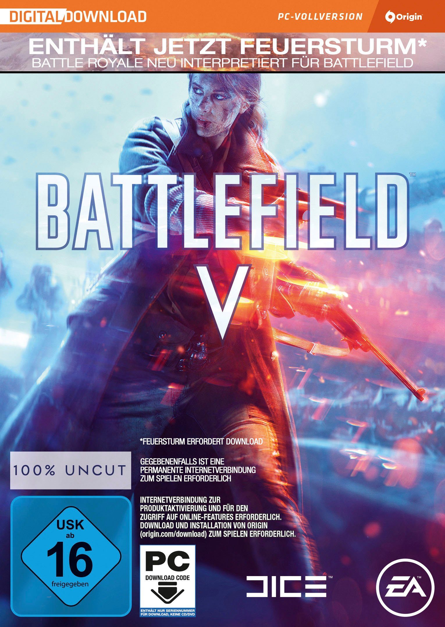 [Es ist seit dem Erscheinen des Verkaufs populär geworden] Electronic Arts Battlefield V PC