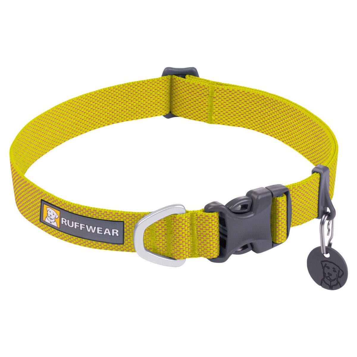 Hunde-Halsband Hundehalsband Hi & Light Lichen Green