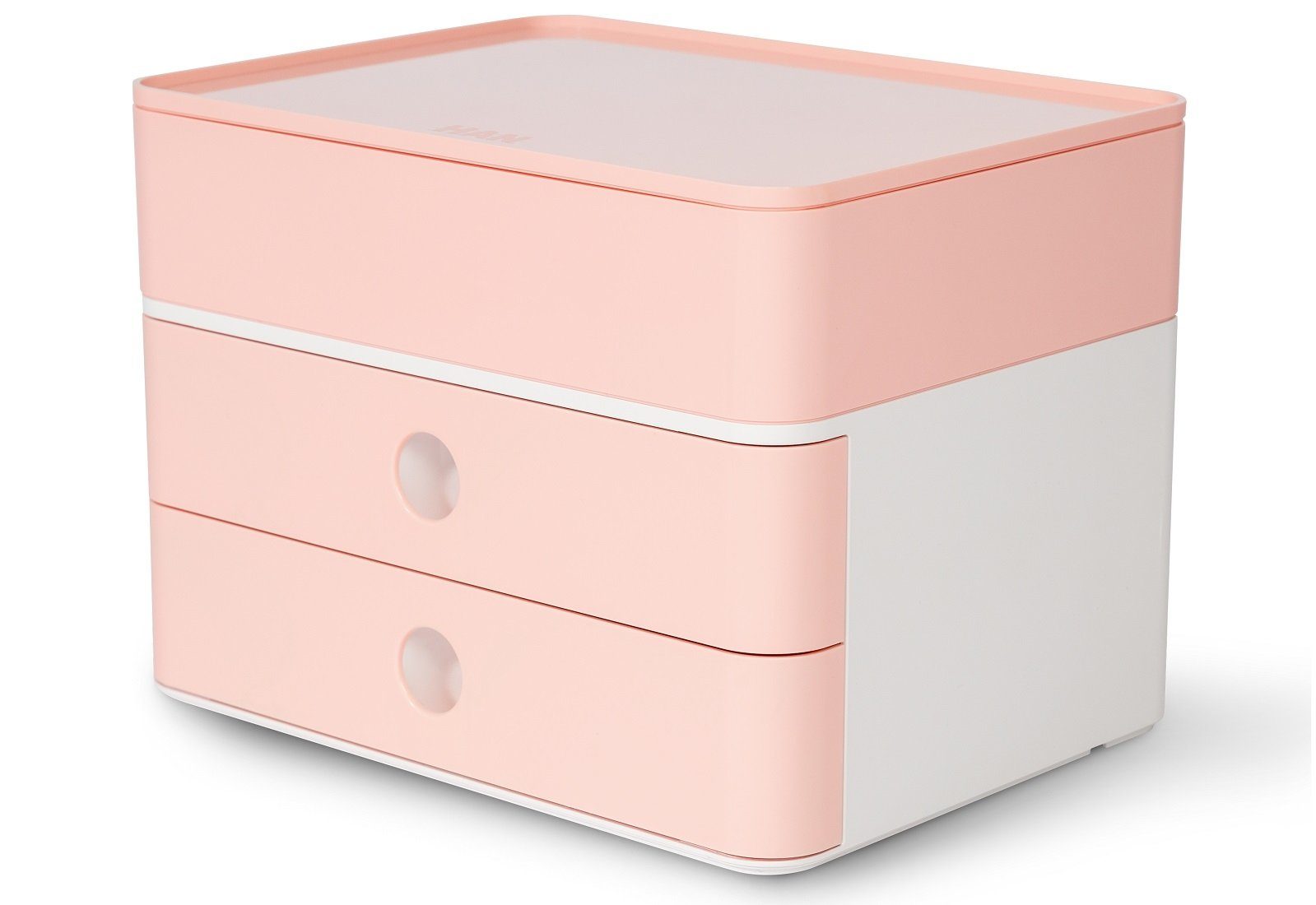 HAN Schubladenbox Schubladenbox SMART-BOX PLUS ALLISSON A5 weiß/rose
