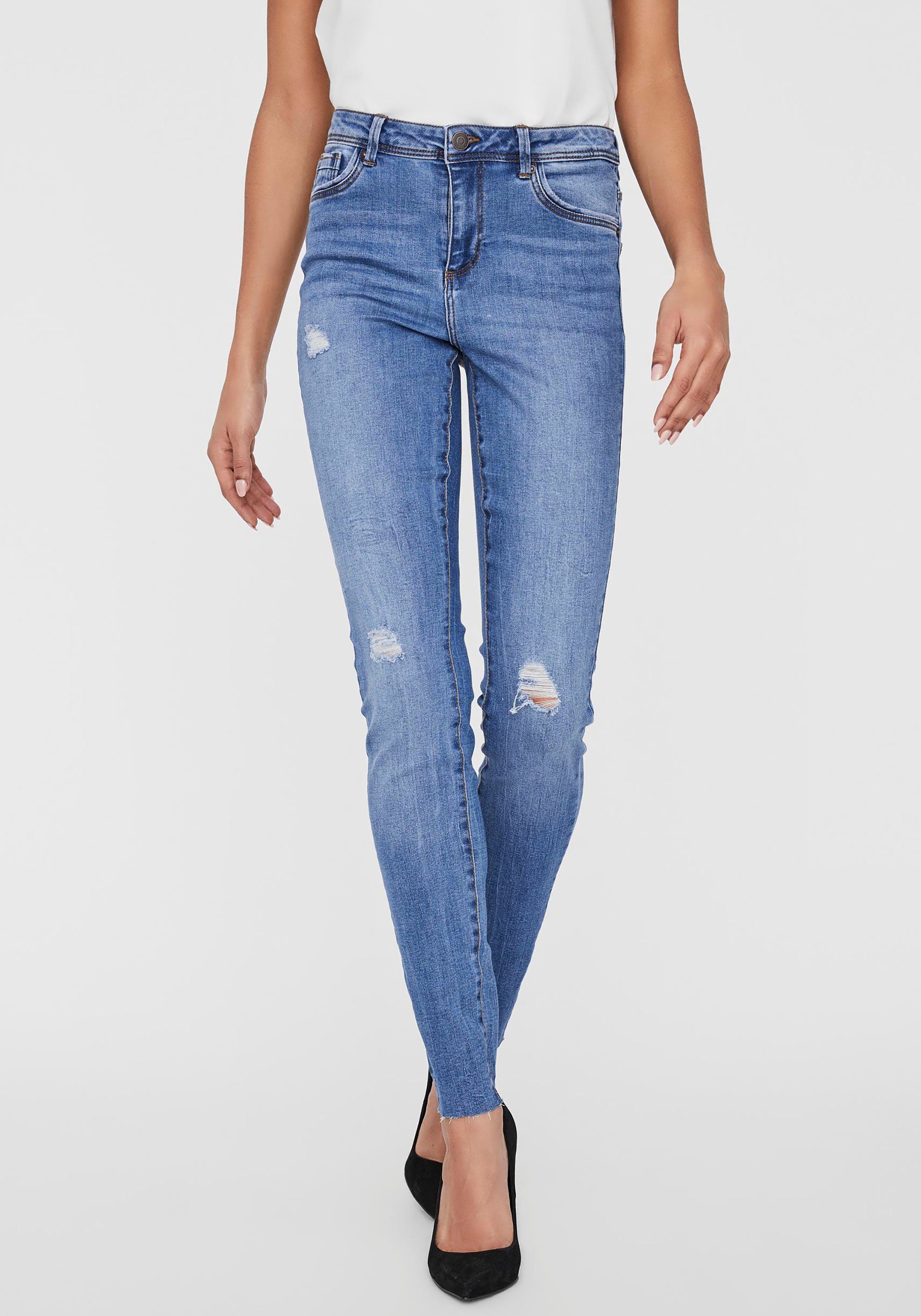 Skinny-fit-Jeans »VMPETRA«, Klassische 5-Pocket von VERO MODA online kaufen |