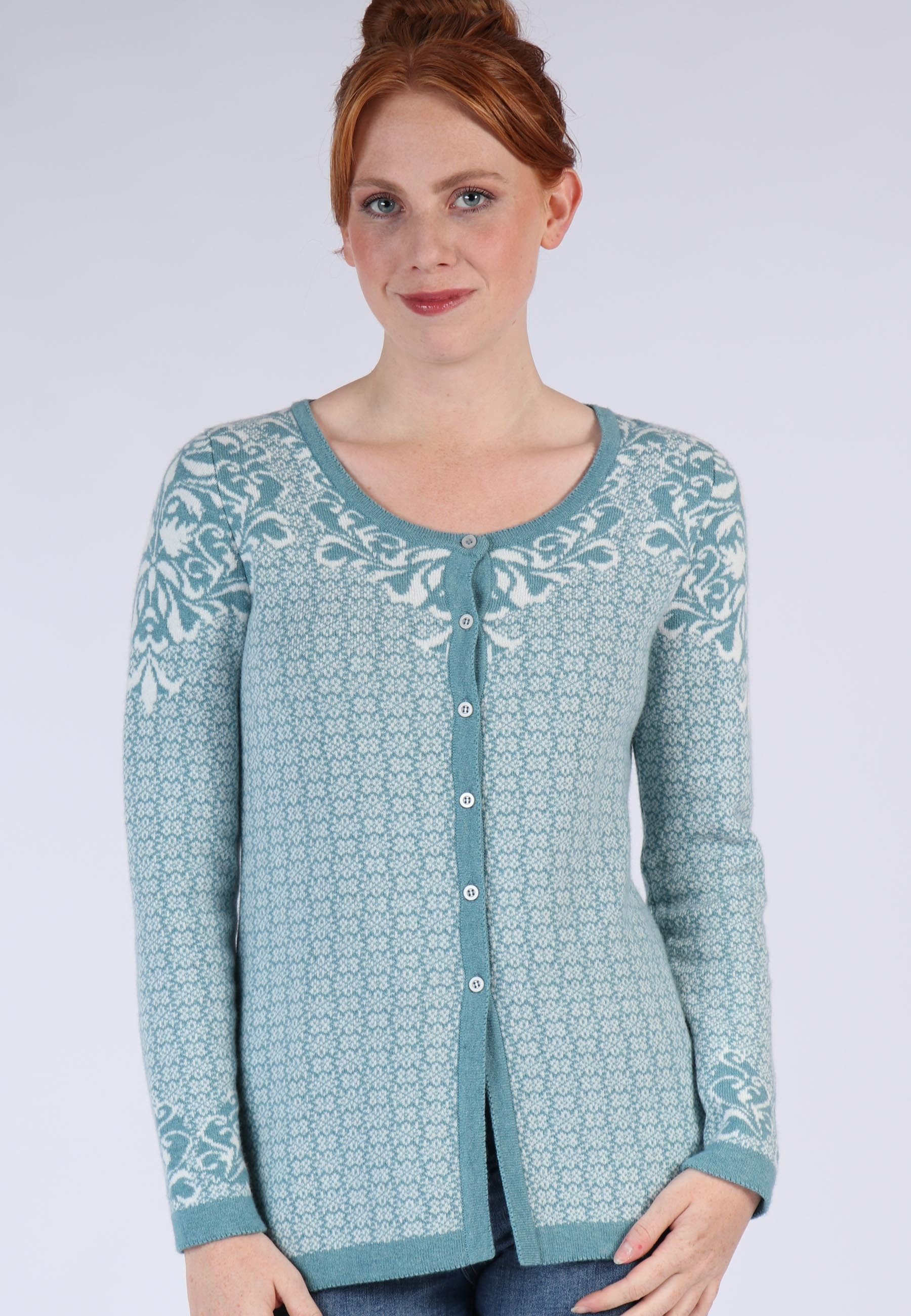 Sorgenfri Sylt Strickjacke Alexandra Strickdetails günstig online kaufen