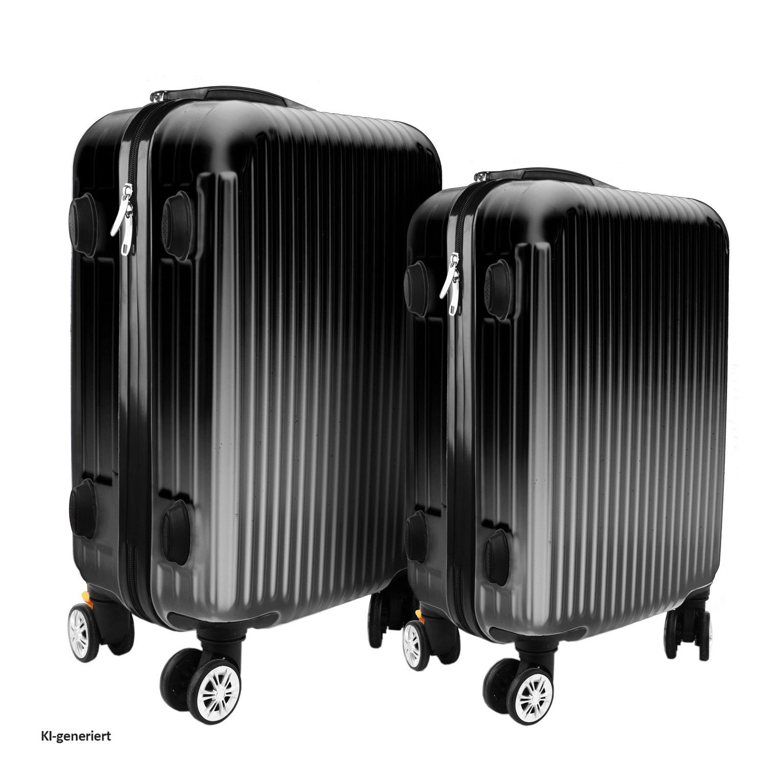 HTI-Living Kofferset Kofferset 2-teilig High Level, 4 Rollen, (Set, 2 tlg., 2 Koffer), Hartschalenkoffer mit Rollen Teleskopgriff