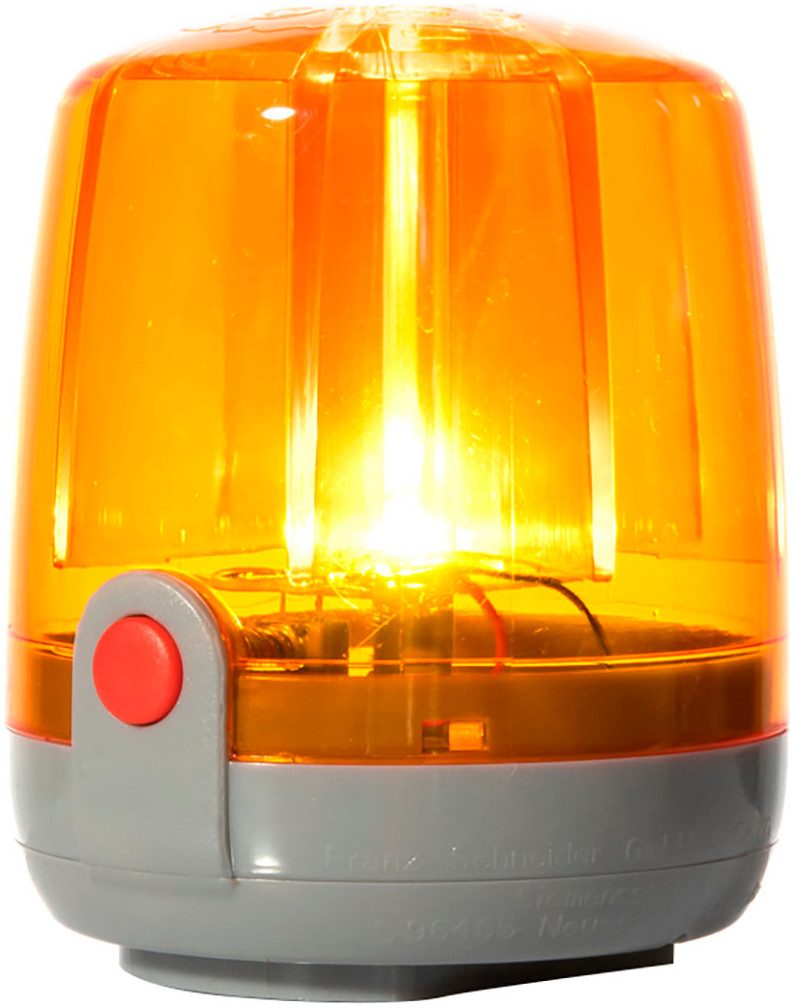 rolly toys® Spiel-Verkehrszeichen rollyFlashlight orange, Made in Germany