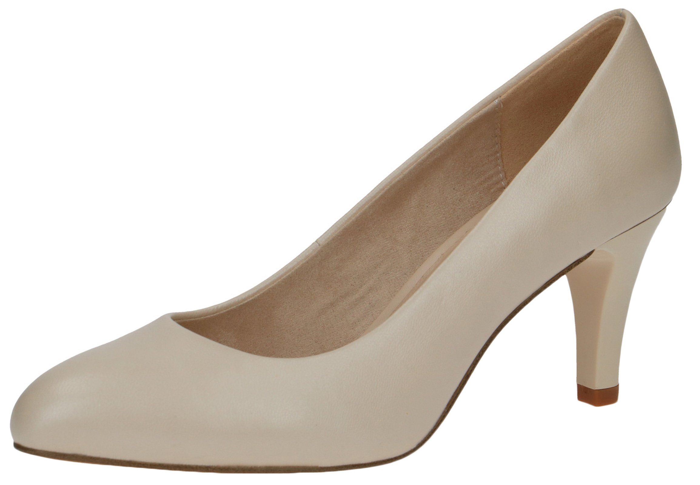 Caprice Cream Perlato 9-22405-20 140 Pumps