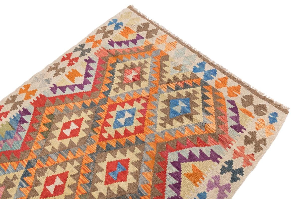 Orientteppich Kelim Afghan 115x157 Orientteppich, 3 Nain Höhe: Trading, rechteckig, mm Handgewebter