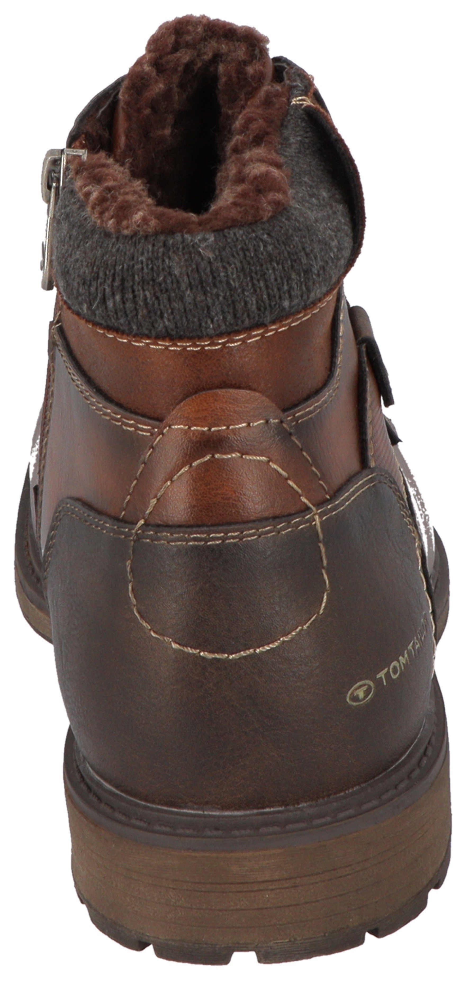 TOM TAILOR Winterboots mit Logoschriftzügen, Weite günstig online kaufen