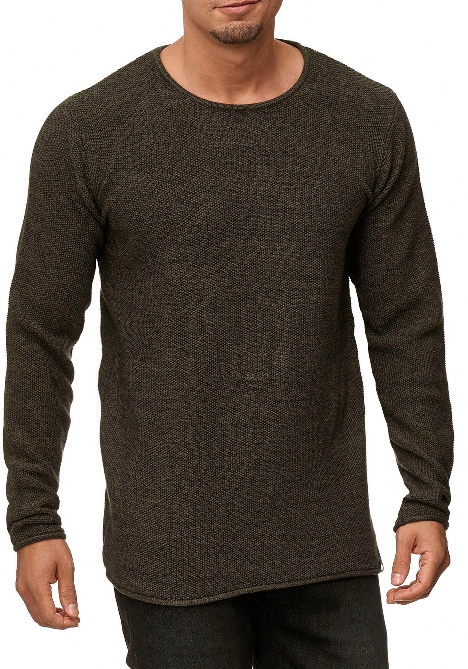 Indicode Rundhalspullover Kristian günstig online kaufen