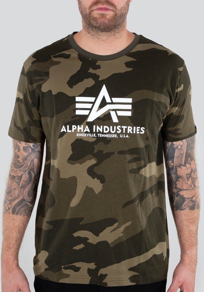 Basic Alpha camo olive T-Shirt T-Shirt Industries