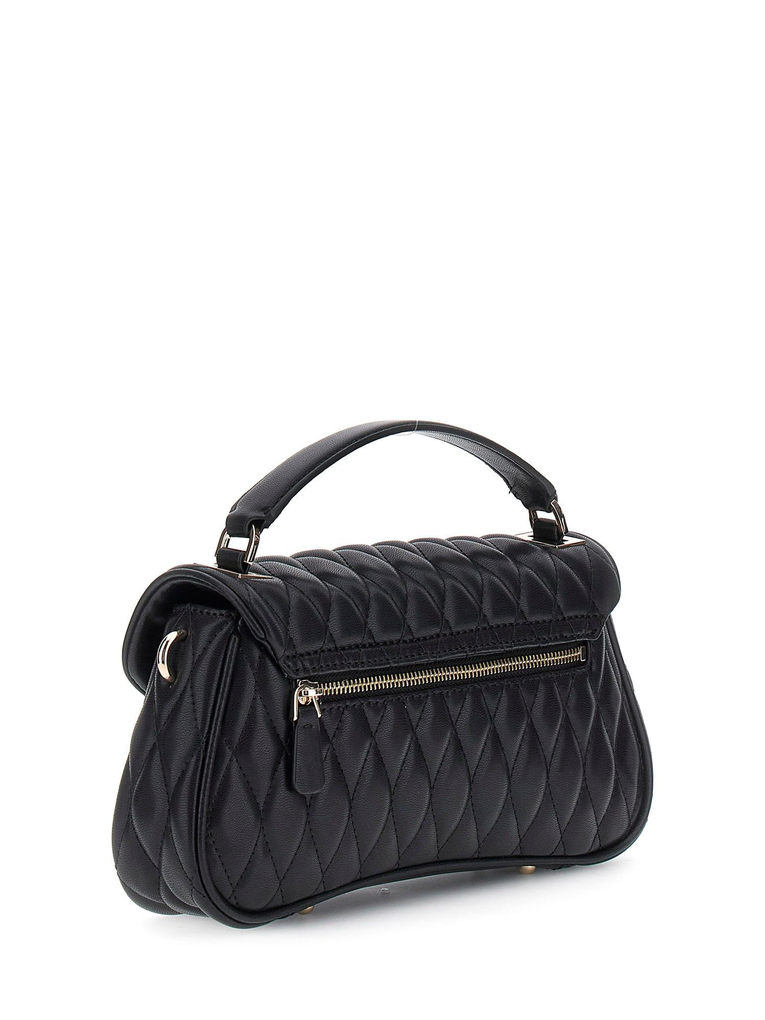 Guess Umhängetasche HWQG8122200 VALLA TOP HANDLE FLAP Woman Handtasche (Stück, 1), Logoschriftzug