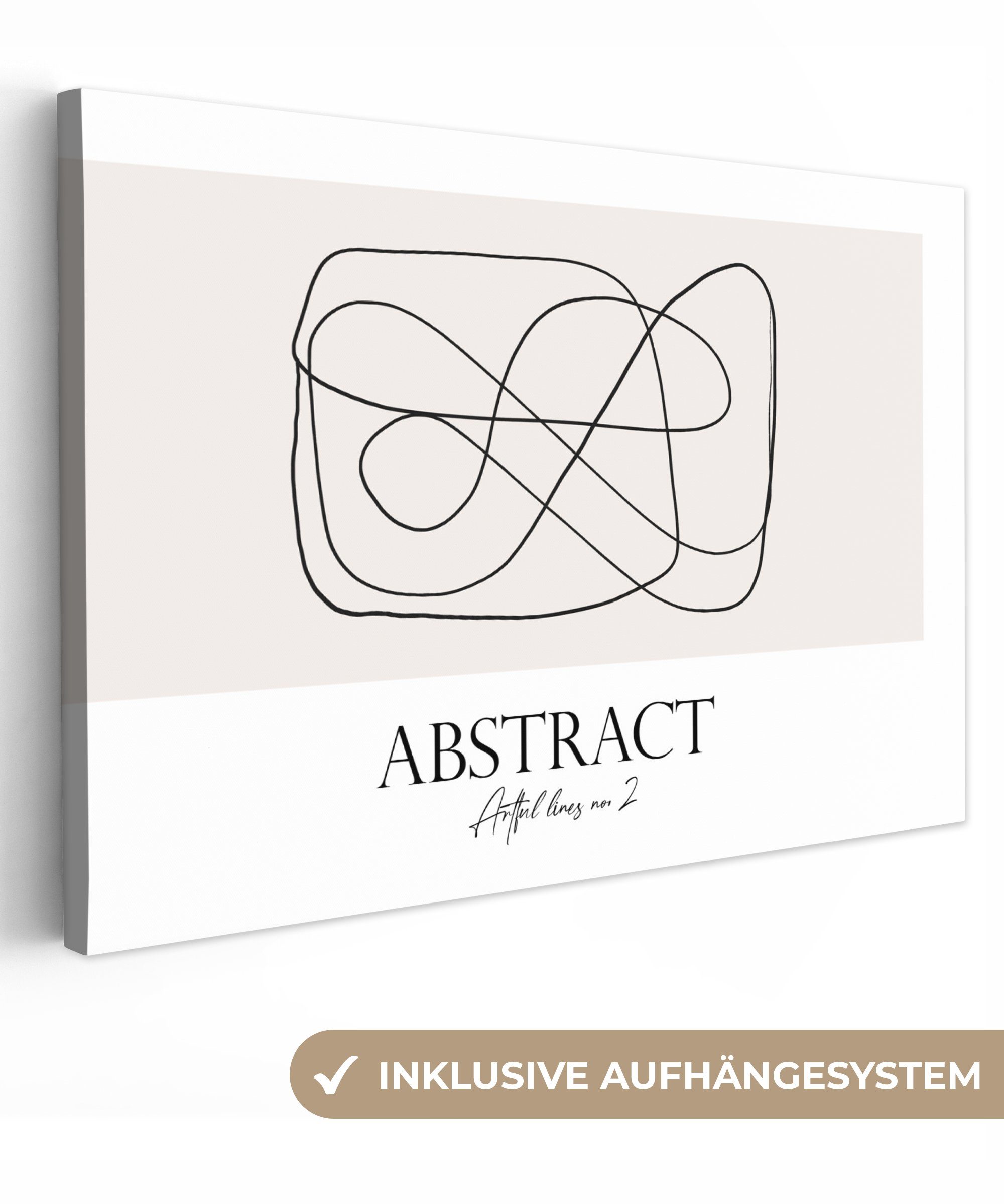 OneMillionCanvasses® Leinwandbild Kunst - Abstrakt - günstig online kaufen