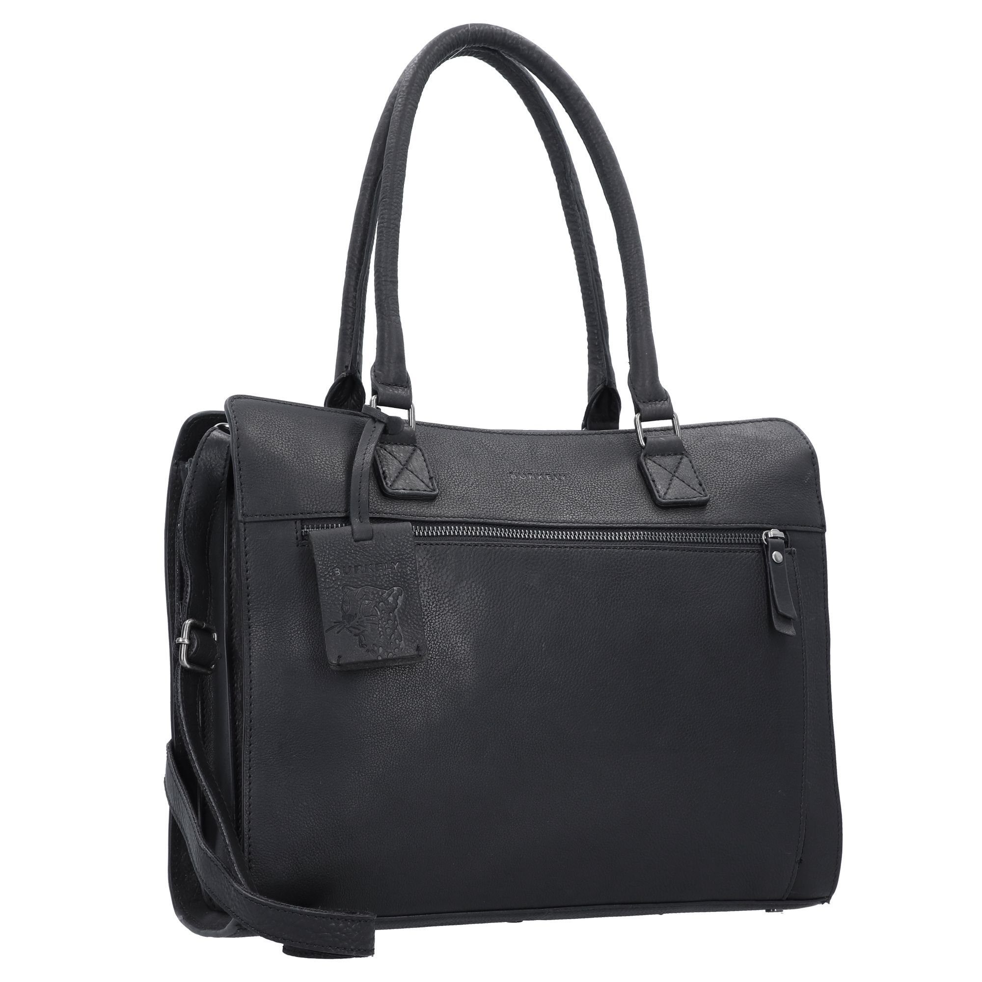 Burkely Schultertasche Antique Avery, Leder black