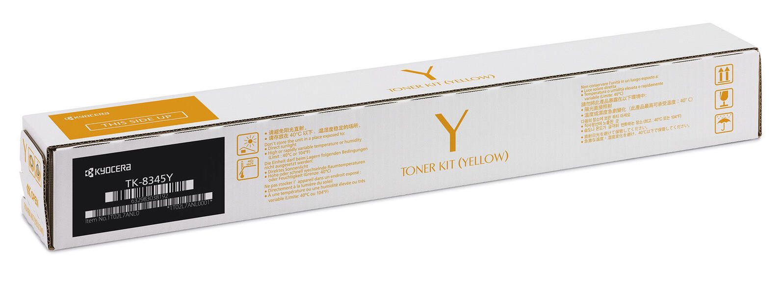 Thumbnail - KYOCERA Tonerkartusche Kyocera TK-8345Y Toner gelb (1T02L7ANl)