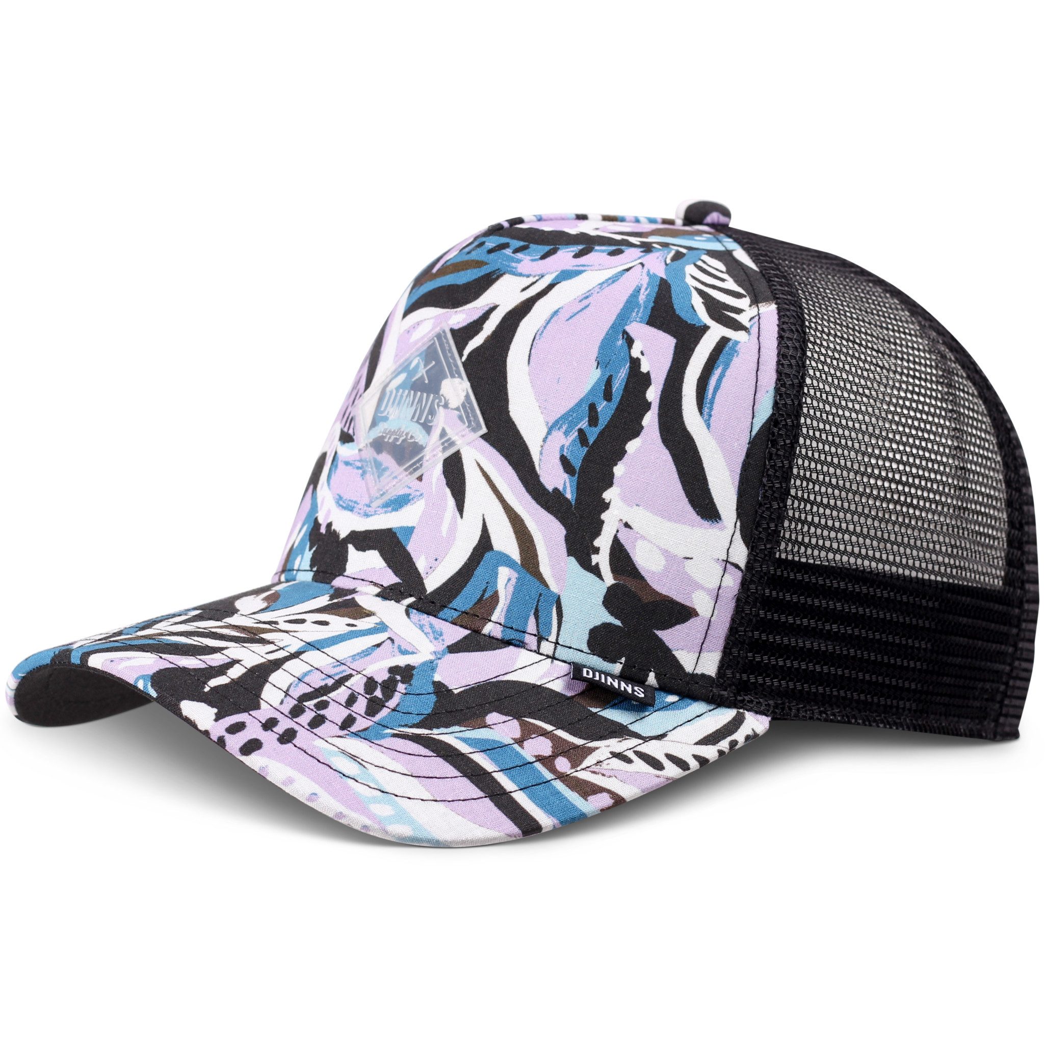 Djinns Trucker Cap Djinns HFT Trucker Cap Flowerpattern (Basecap, Basecap, Meshcap, Trucker Kappe)