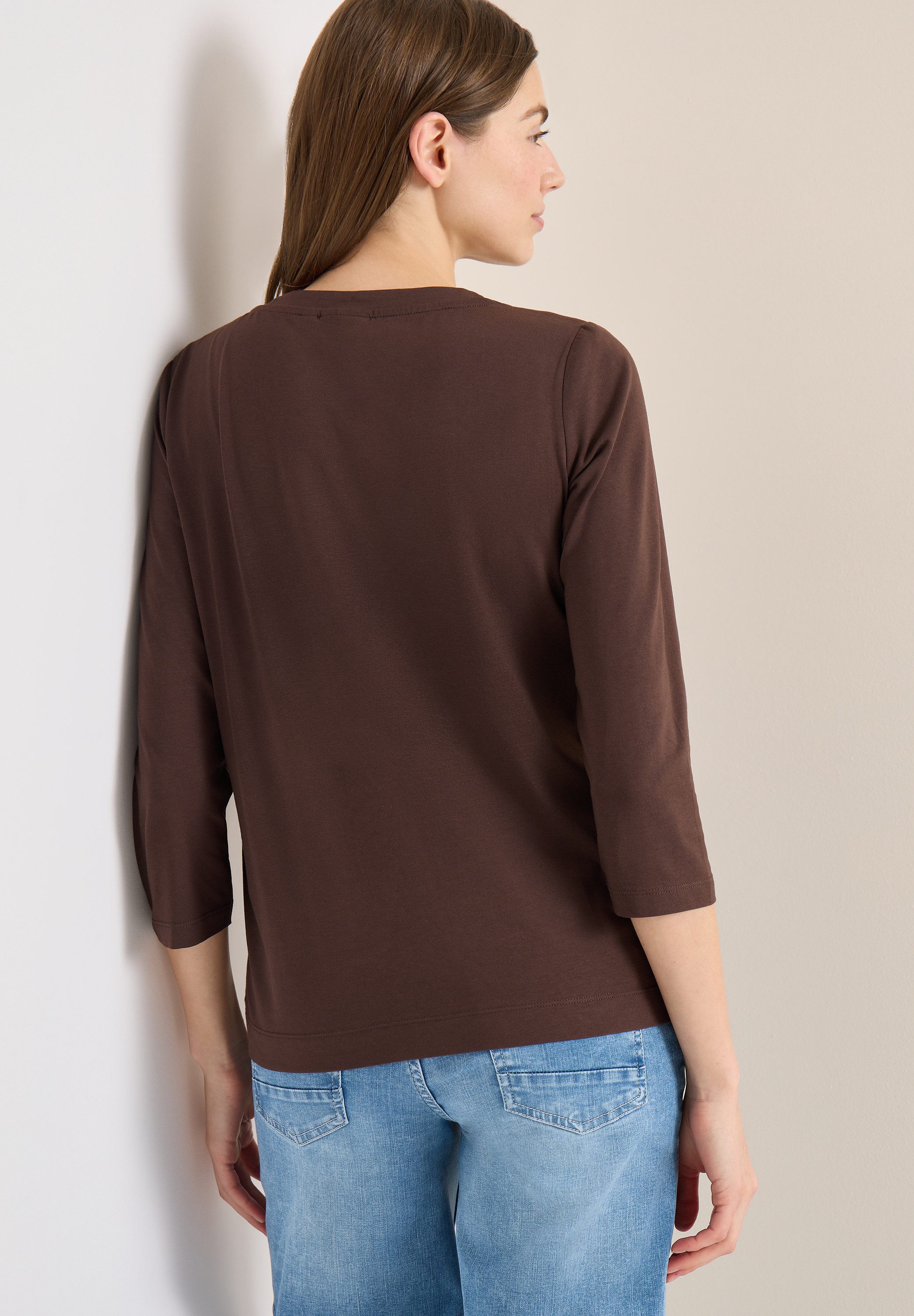 CECIL 3/4-Arm-Shirt Sommershirt im Tunika-Look