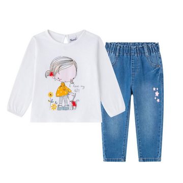 suebidou Langarmshirt Süßes Longsleeve für Babygirls mit niedlichem Print