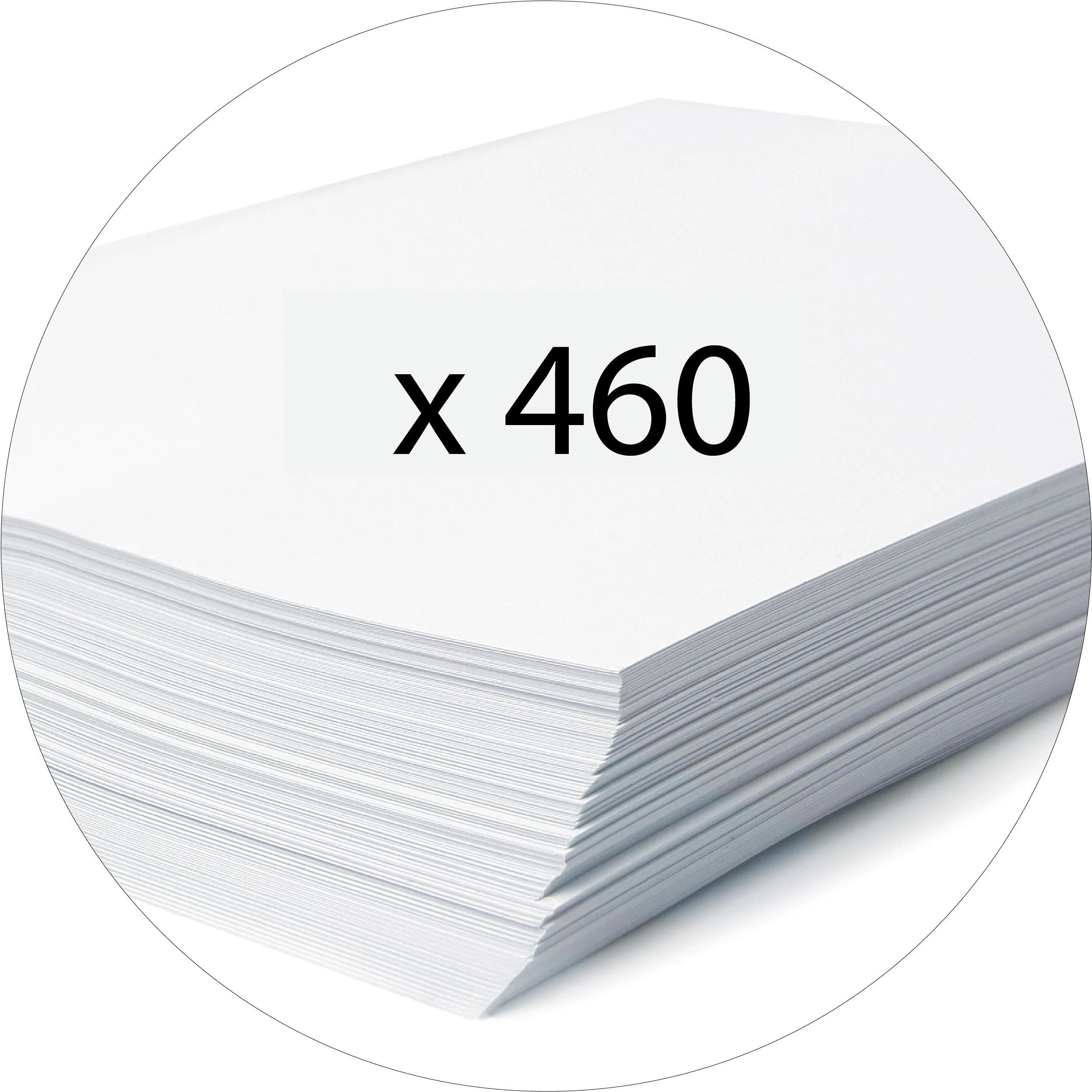 EXACOMPTA Aktenordner 10x Ordner PP, Rücken 60mm, Ringe 50mm, A4 Maxi, Weiß, 53955E, Ringbuch/Ordner