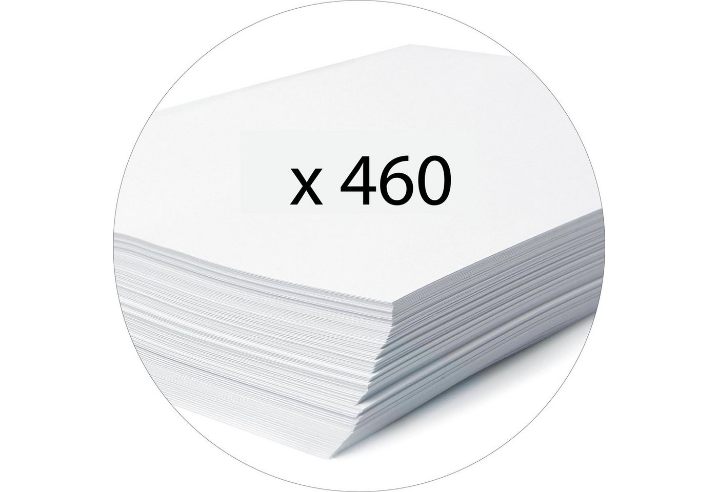 Thumbnail - EXACOMPTA Aktenordner 20x Ordner Wolkenmarmor 2Ring 50mm Rücken A4 grau 53509E, Ordner Wolkenmarmor