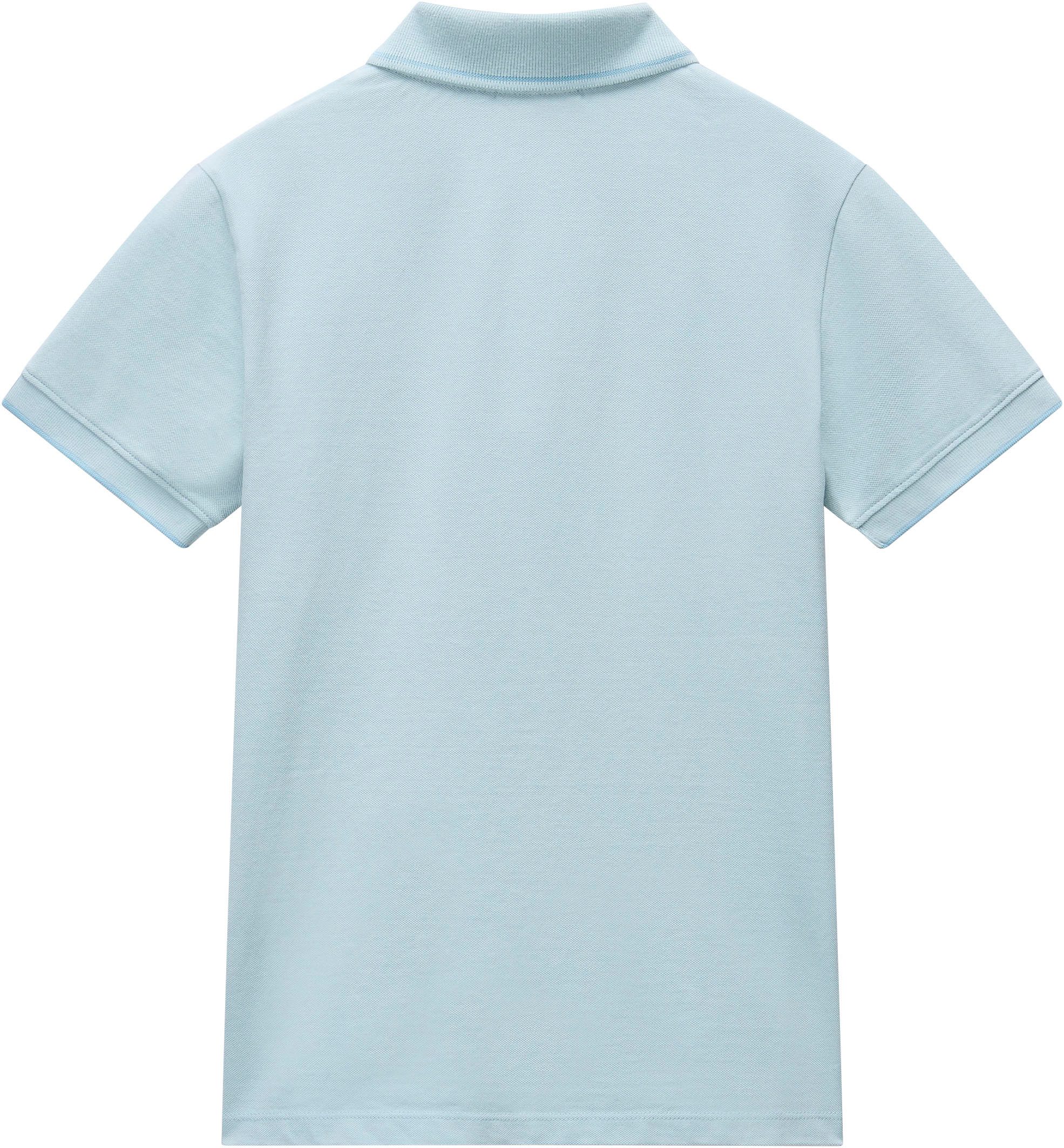 Napapijri Poloshirt Mit Rundhalsausschnitt günstig online kaufen