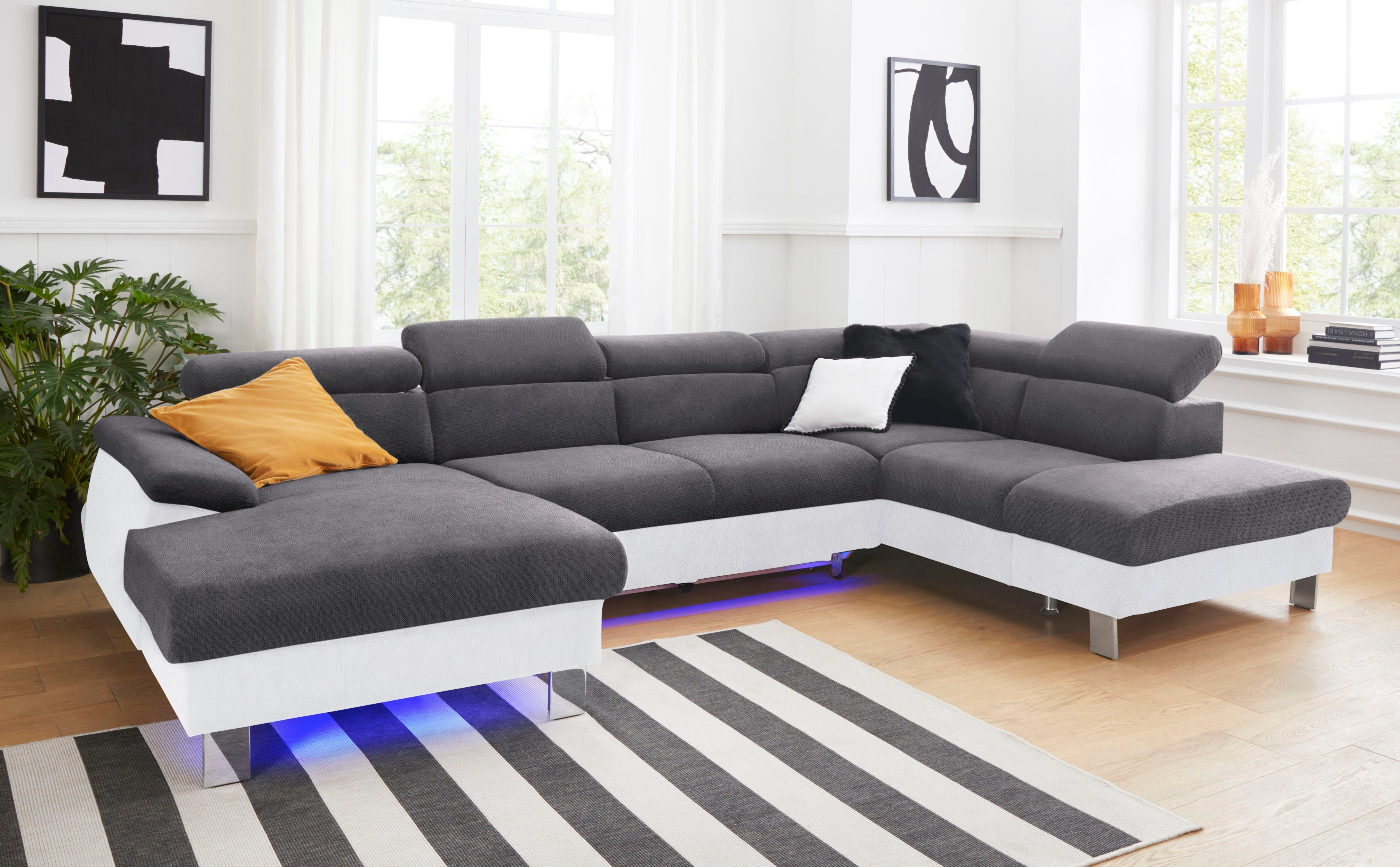 COTTA Polstergarnitur Komaris U-Form, (Set), Set günstig online kaufen