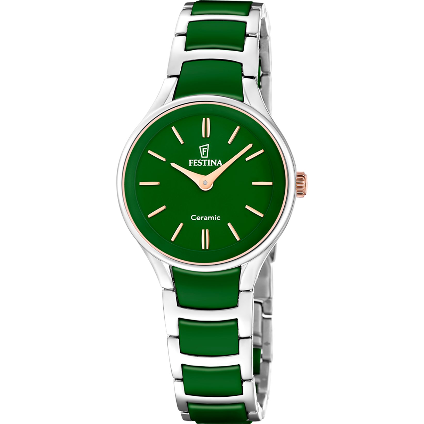 Festina Keramikuhr Ceramic F20752_6, Quarzuhr, Armbanduhr, Damenuhr, analog