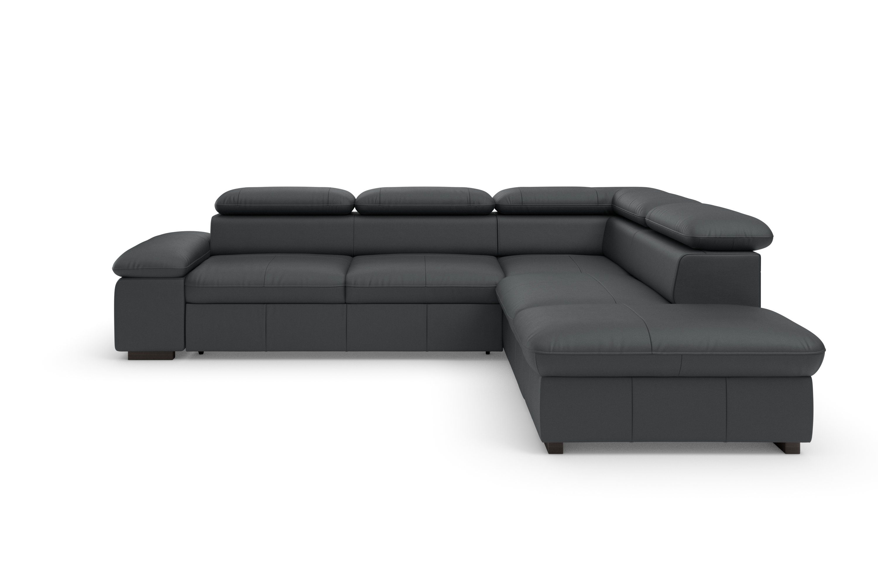 Home affaire Ecksofa "Alberto L-Form" mit Kopfteilverstellung, wahlweise mi günstig online kaufen