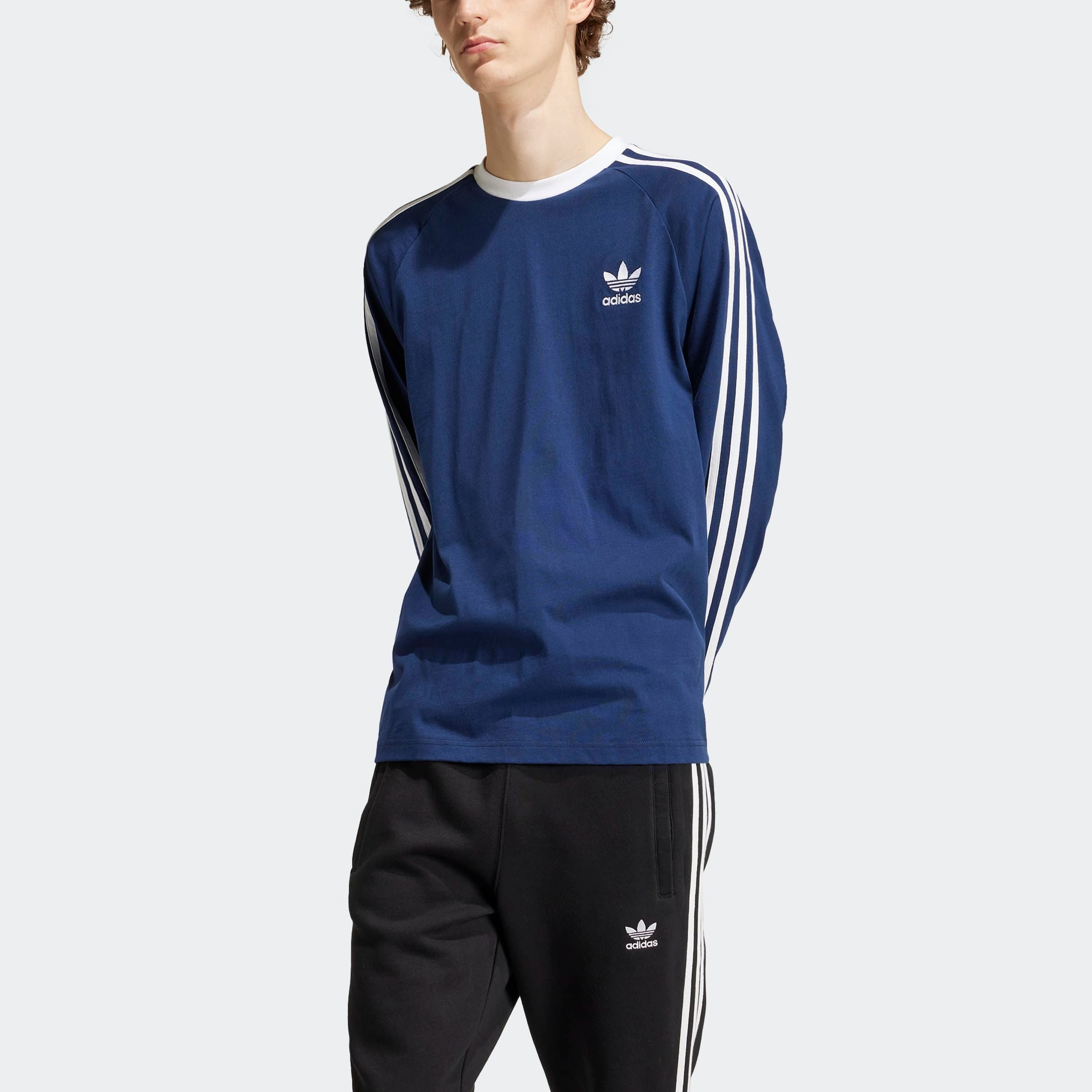 adidas Originals Langarmshirt ADICOLOR CLASSICS 3STREIFEN LONGSLEEVE günstig online kaufen